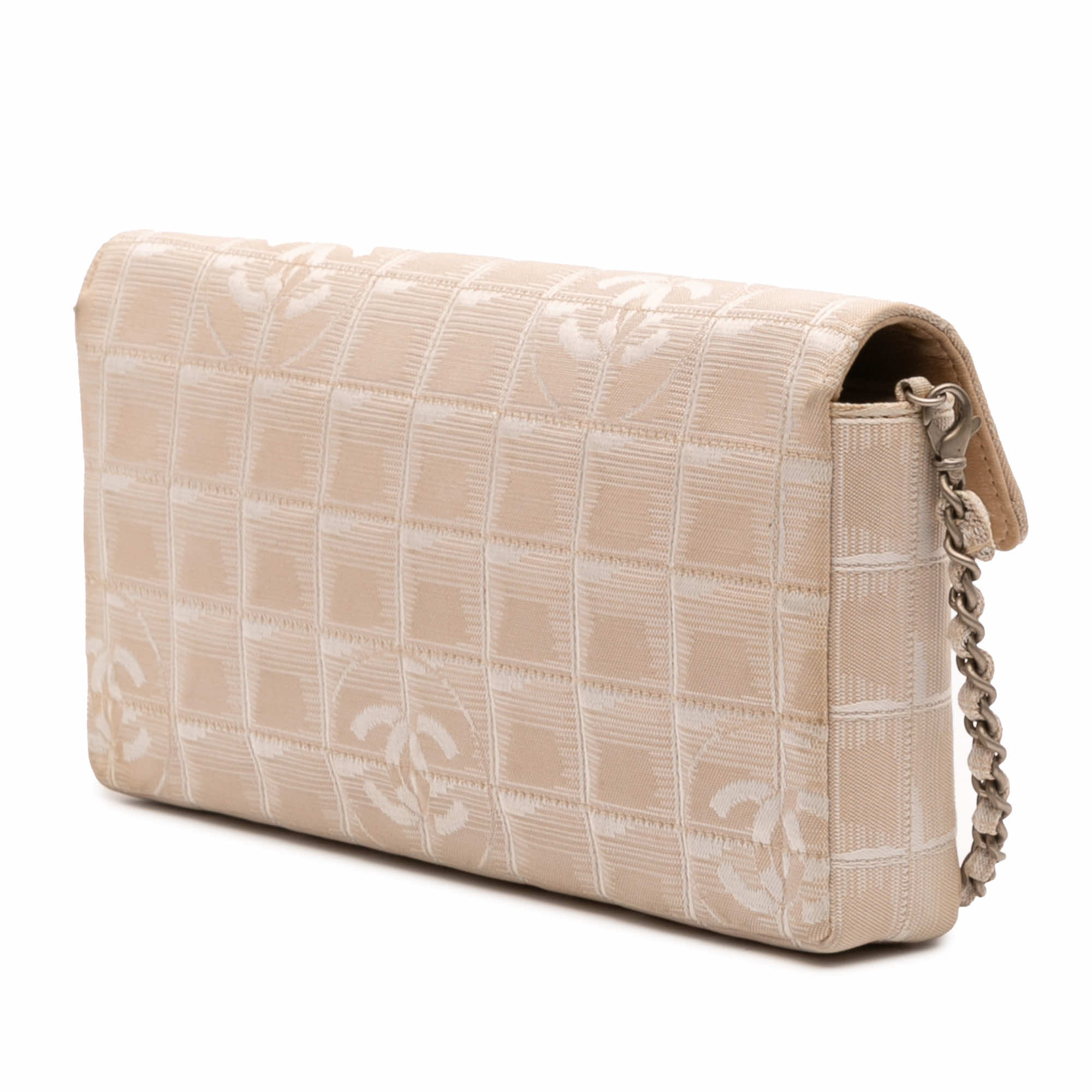 Chanel New Travel Line Nylon East West Flap - Back view