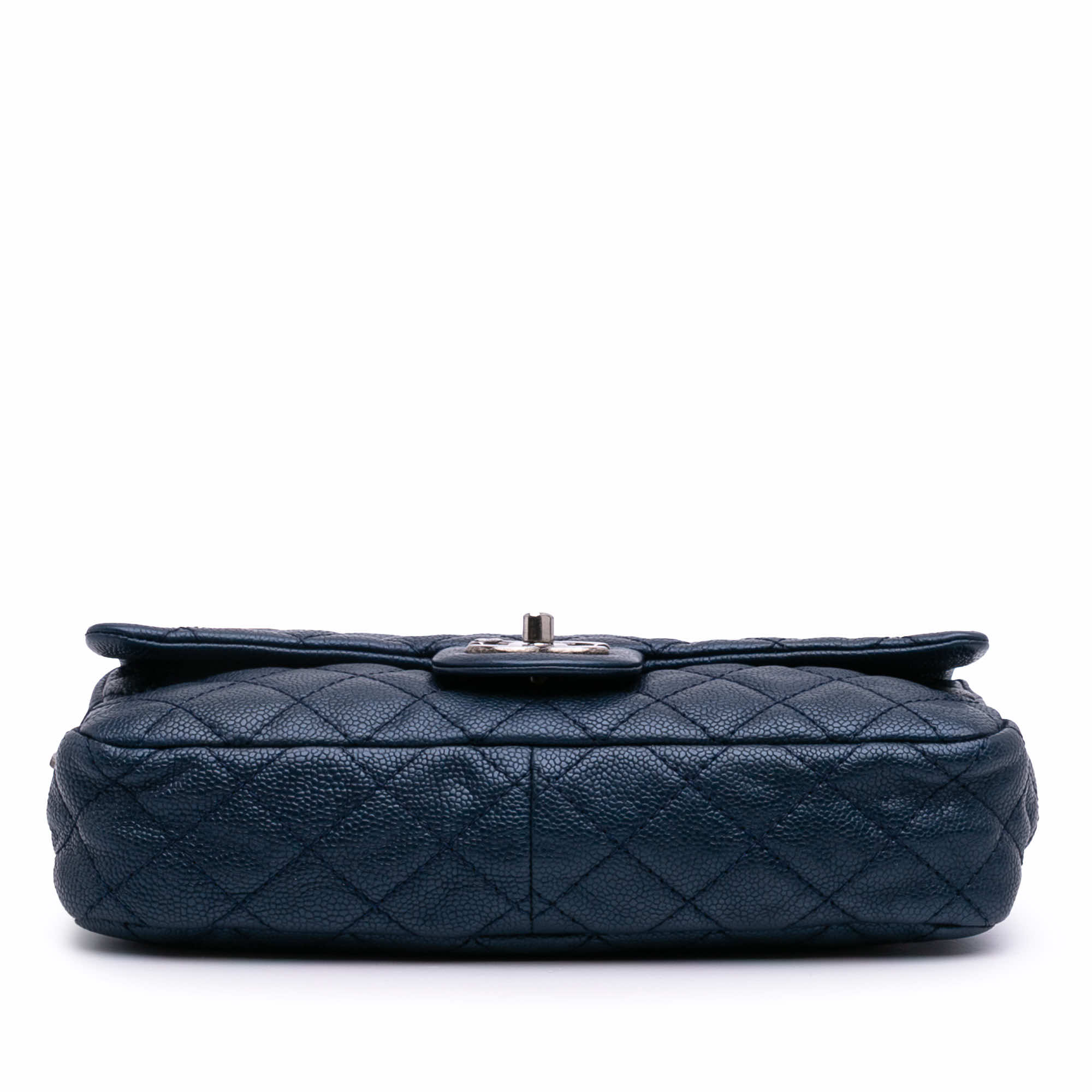 Chanel Medium Quilted Iridescent Caviar Easy Flap - Image 6