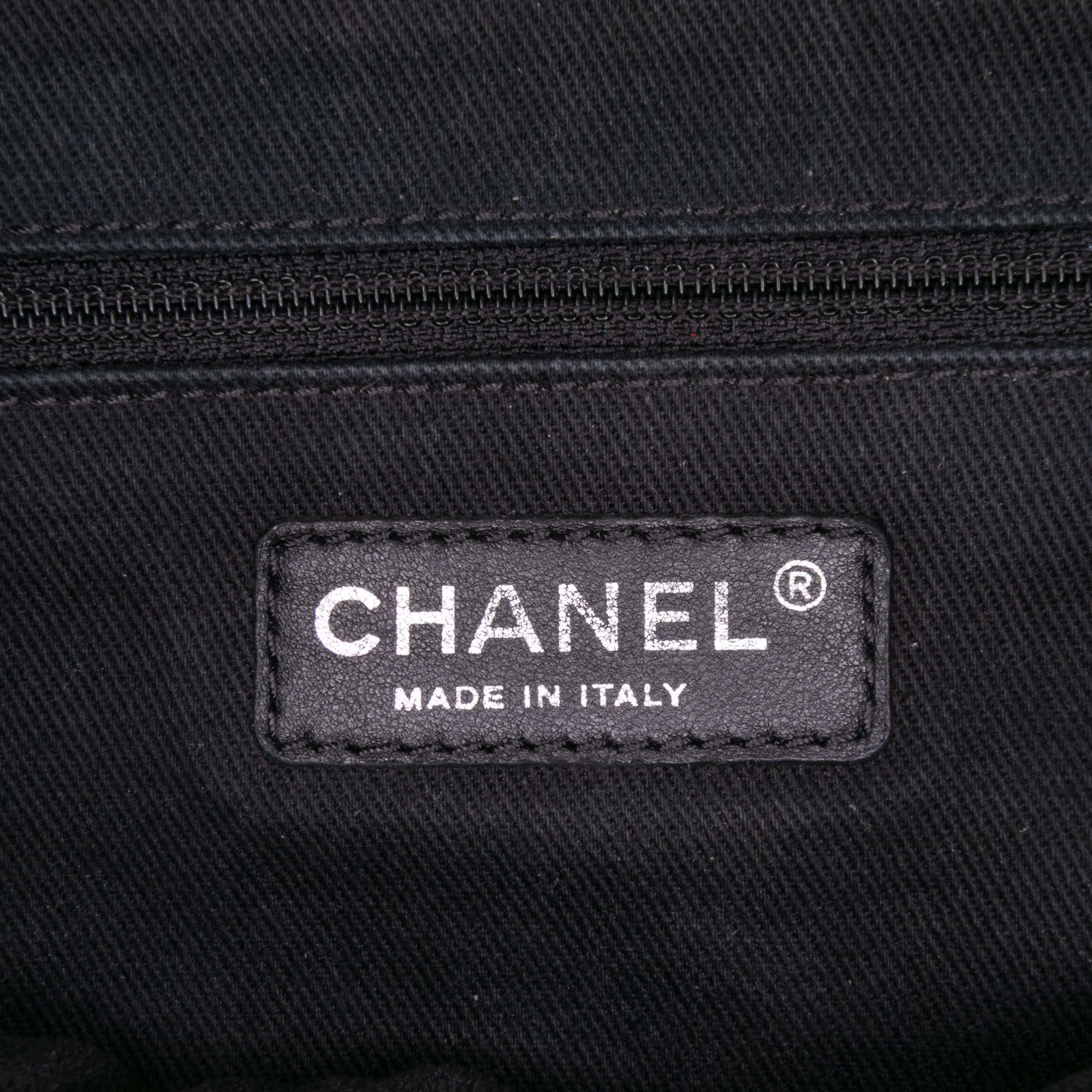 Chanel Medium Quilted Iridescent Caviar Easy Flap - Side view