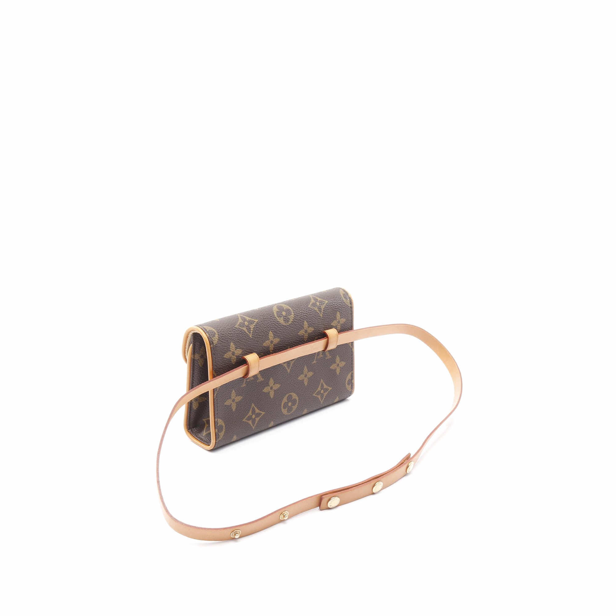 Louis Vuitton Monogram Pochette Florentine - Back view