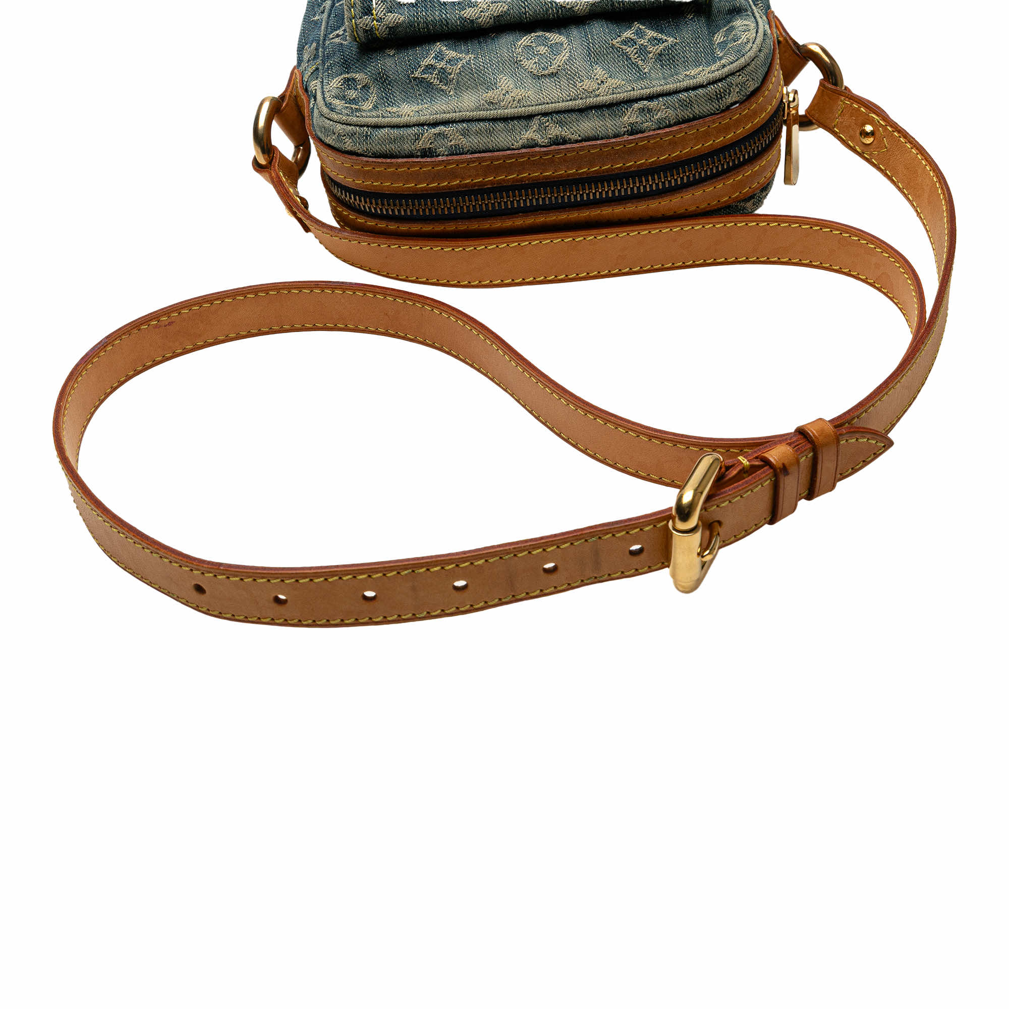 Louis Vuitton Monogram Denim Camera Bag - Image 11