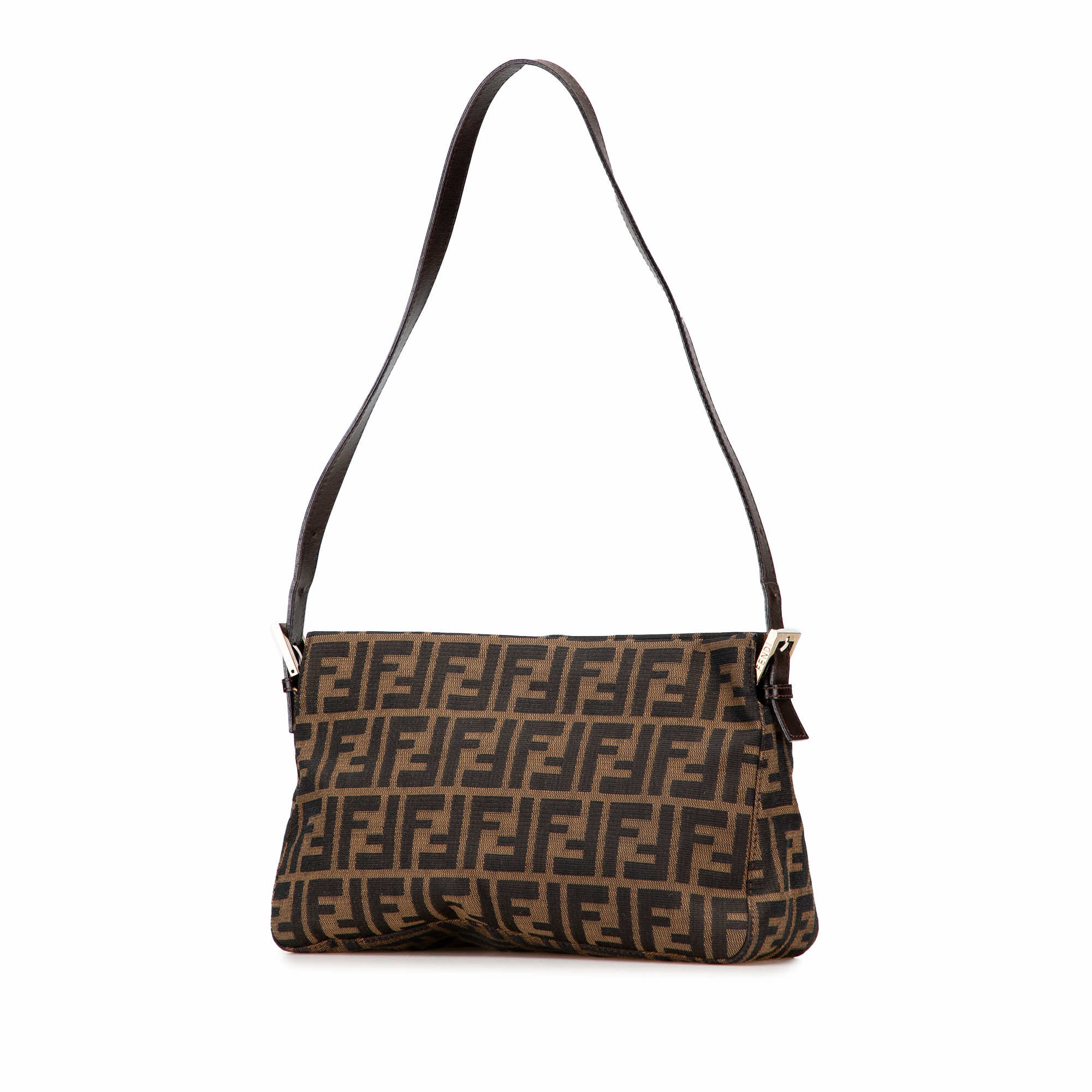 Fendi Zucca Canvas Shoulder Bag - 2