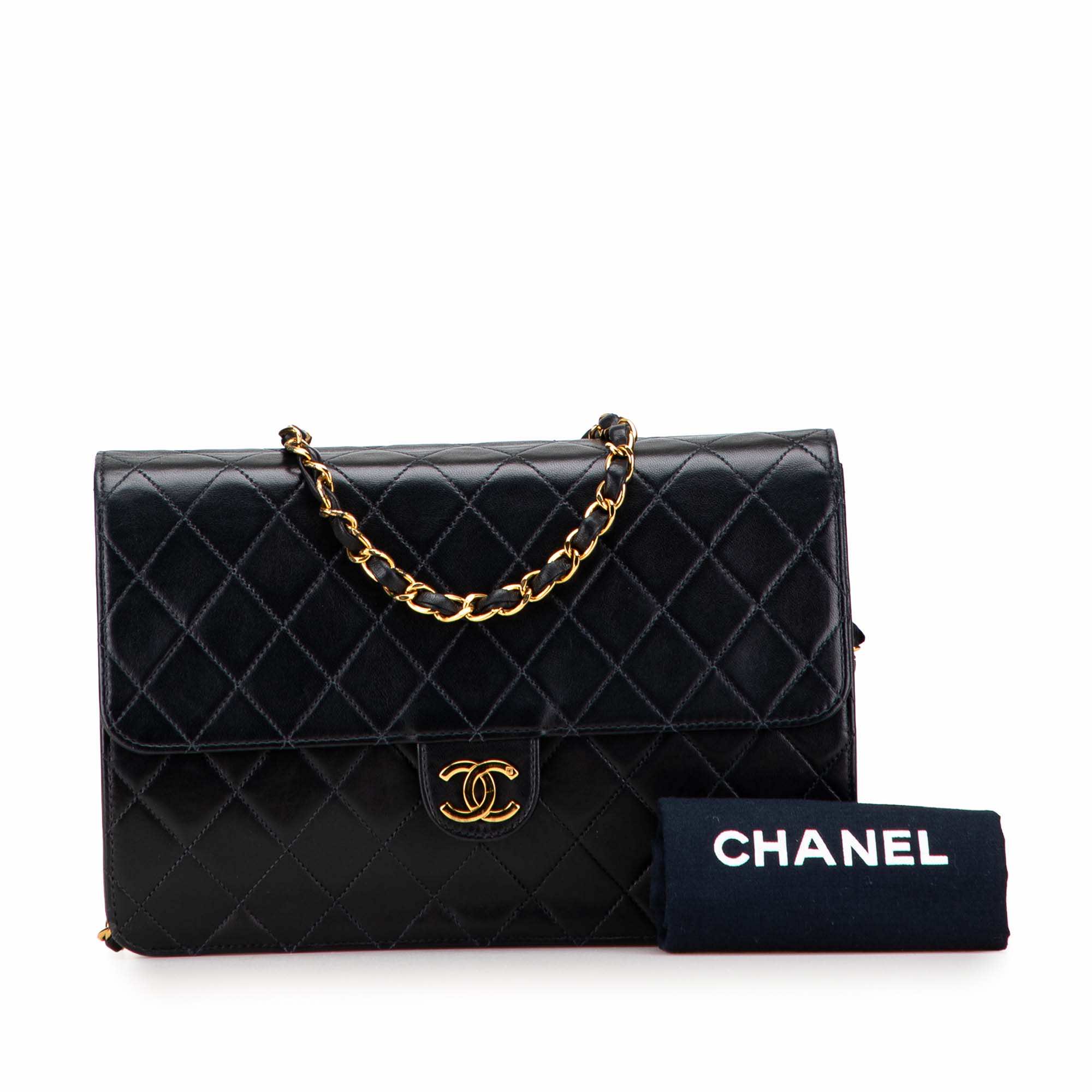 Chanel Medium CC Quilted Lambskin Single Flap - Image 12
