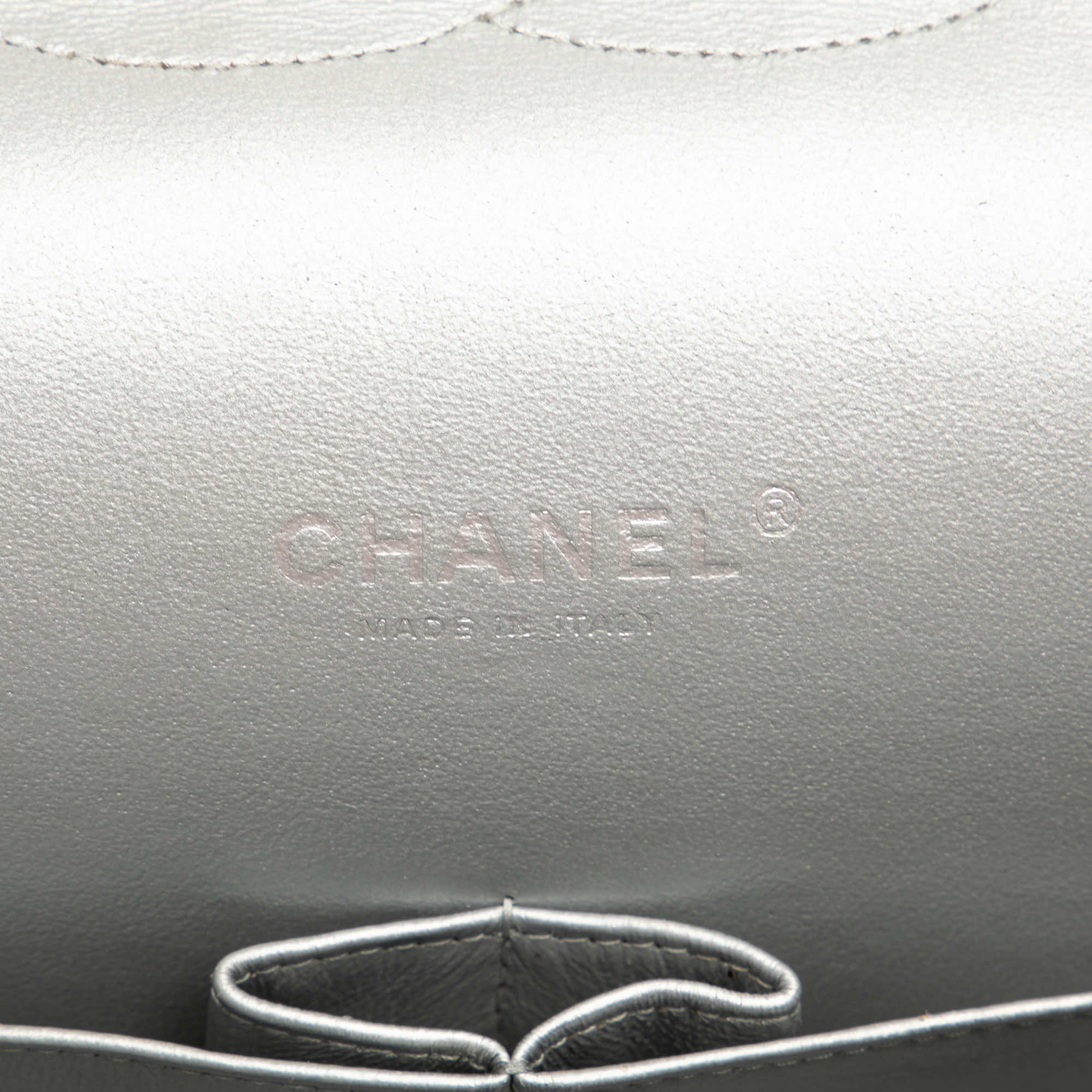 Chanel Maxi Classic Lambskin Double Flap - Side view