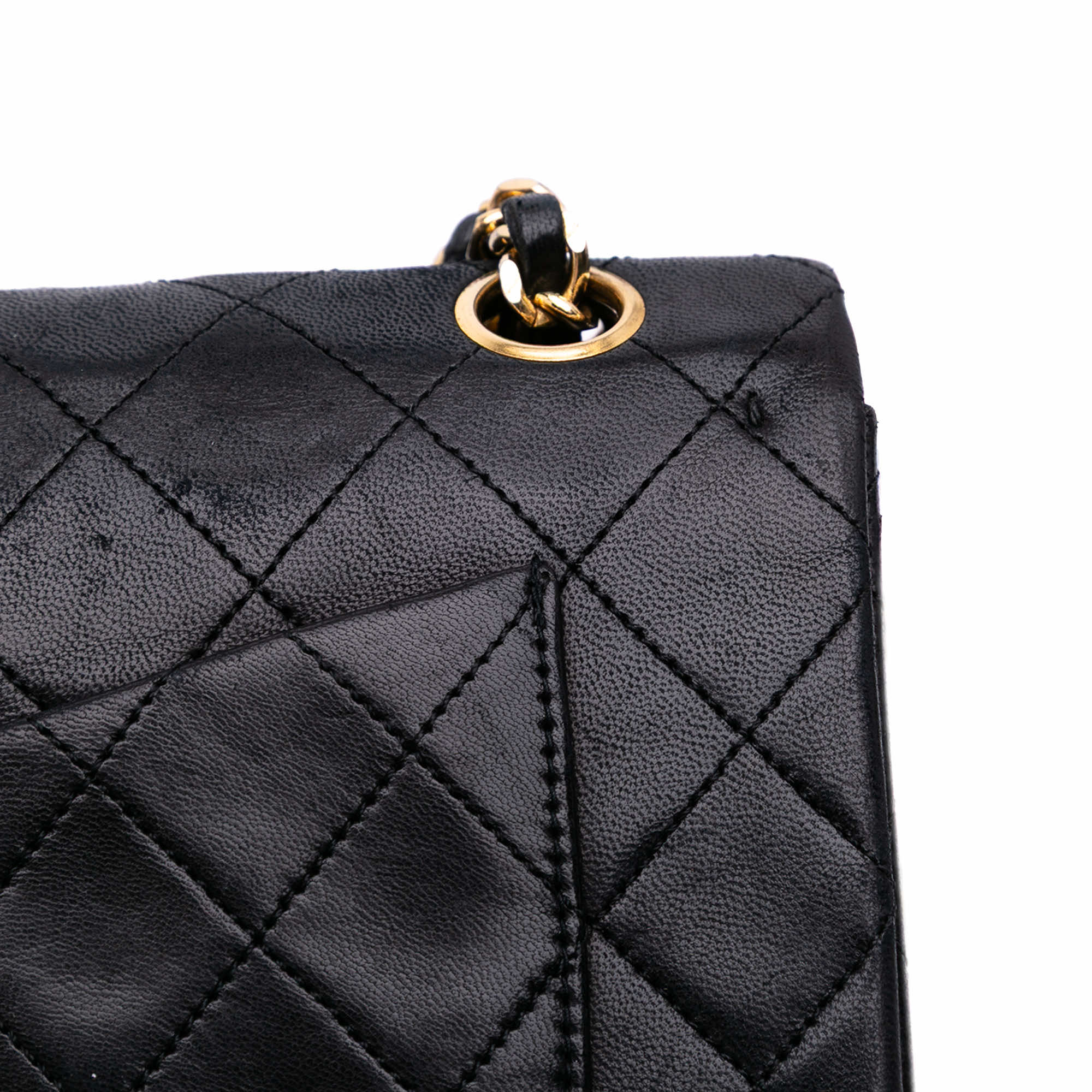 Chanel Small Classic Lambskin Double Flap - Image 11
