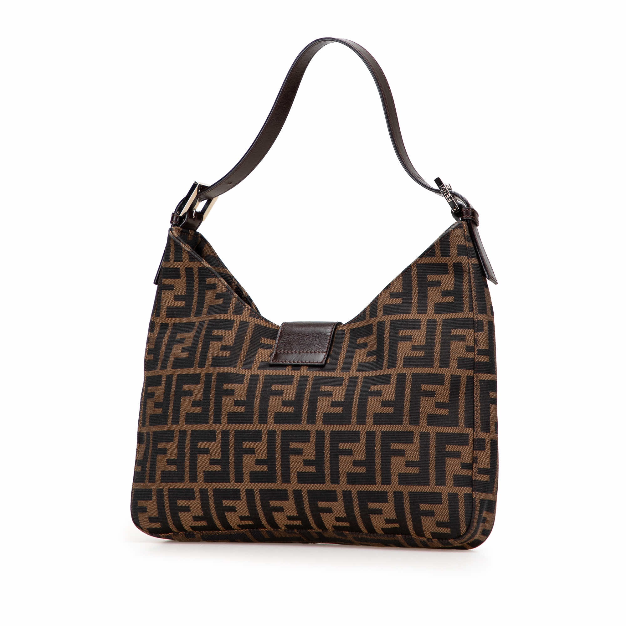 Fendi Zucca Canvas Shoulder Bag - 2
