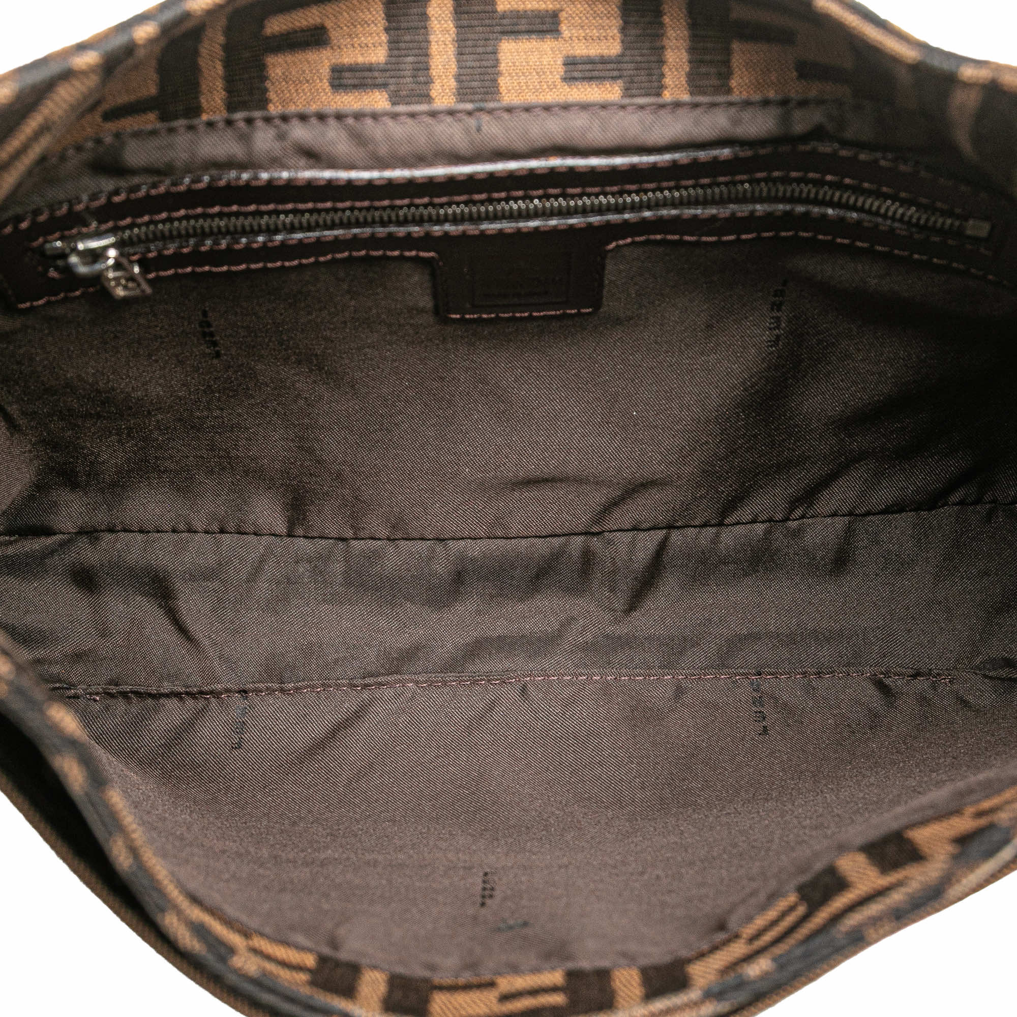 Fendi Zucca Canvas Shoulder Bag - 4