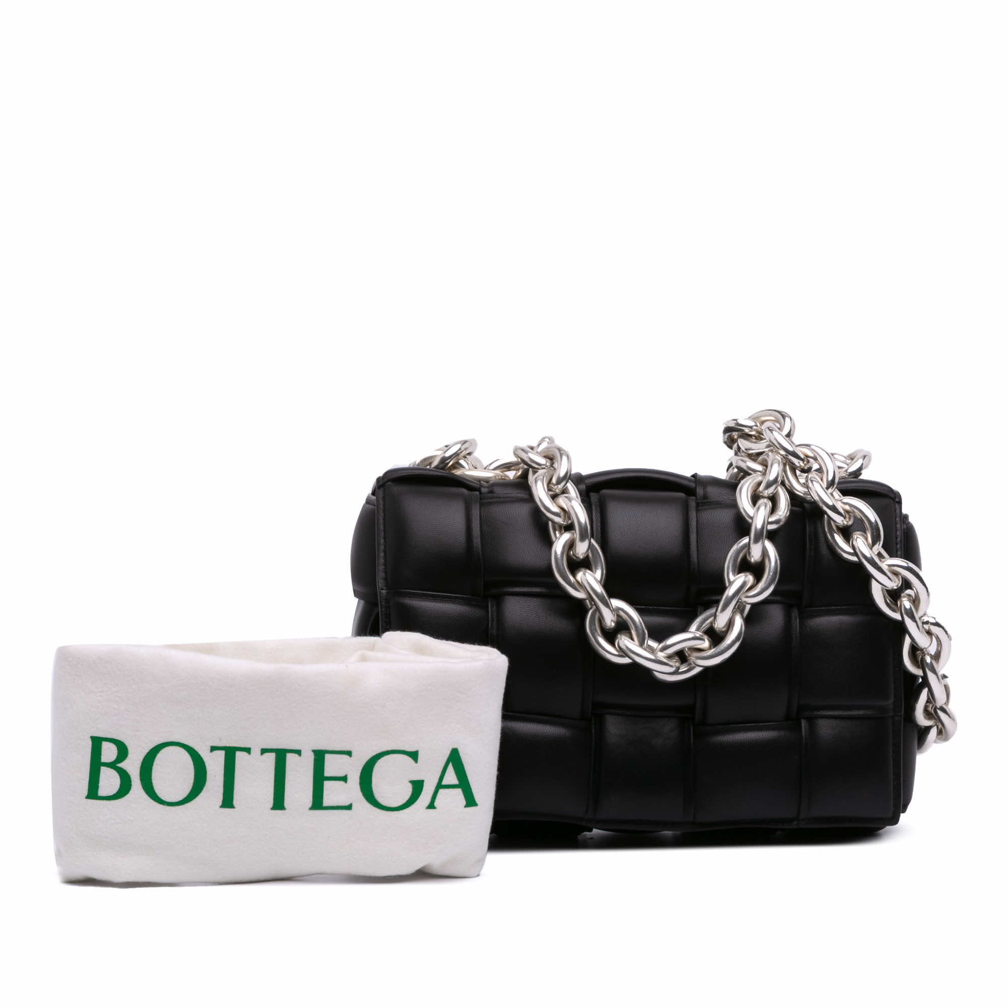 Bottega Veneta Nappa Intrecciato Padded Chain Cassette Satchel - Image 13