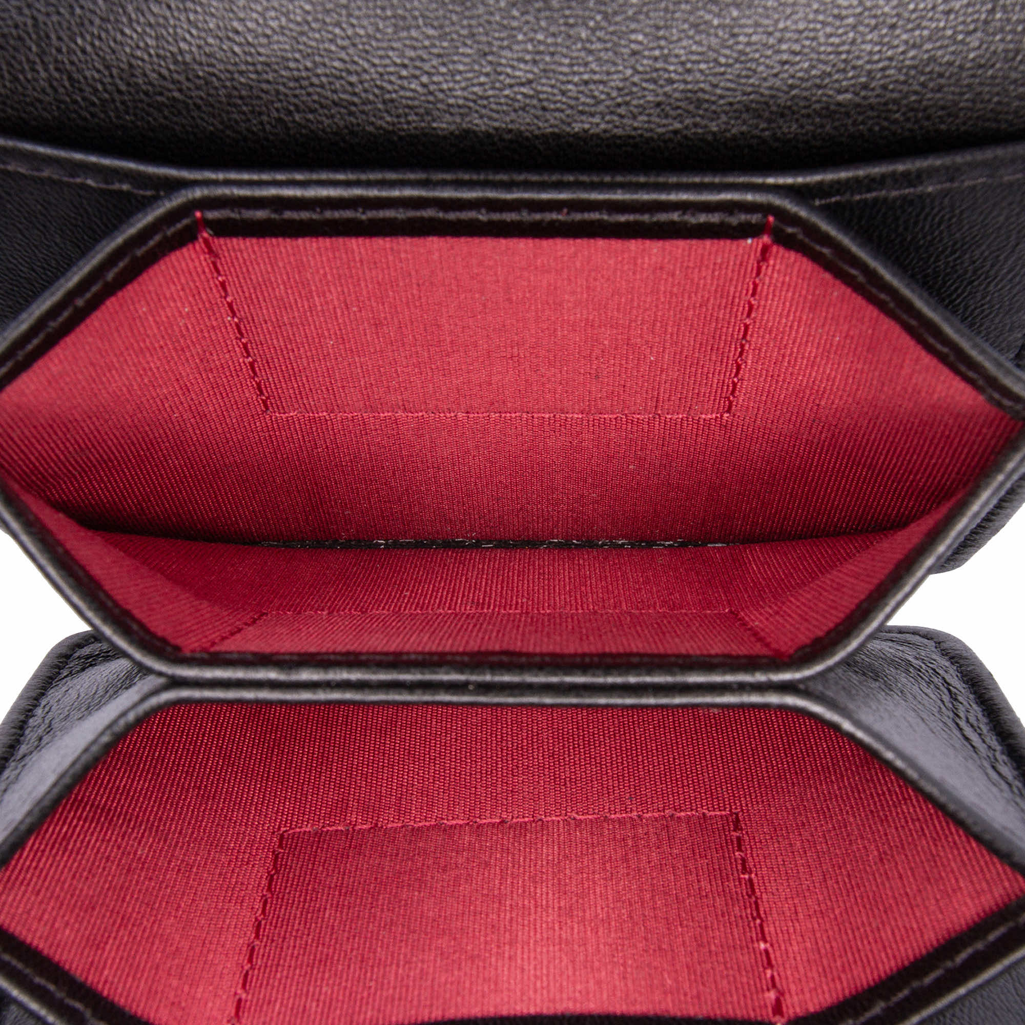 Chanel Lambskin 19 Flap Coin Purse With Chain - 4