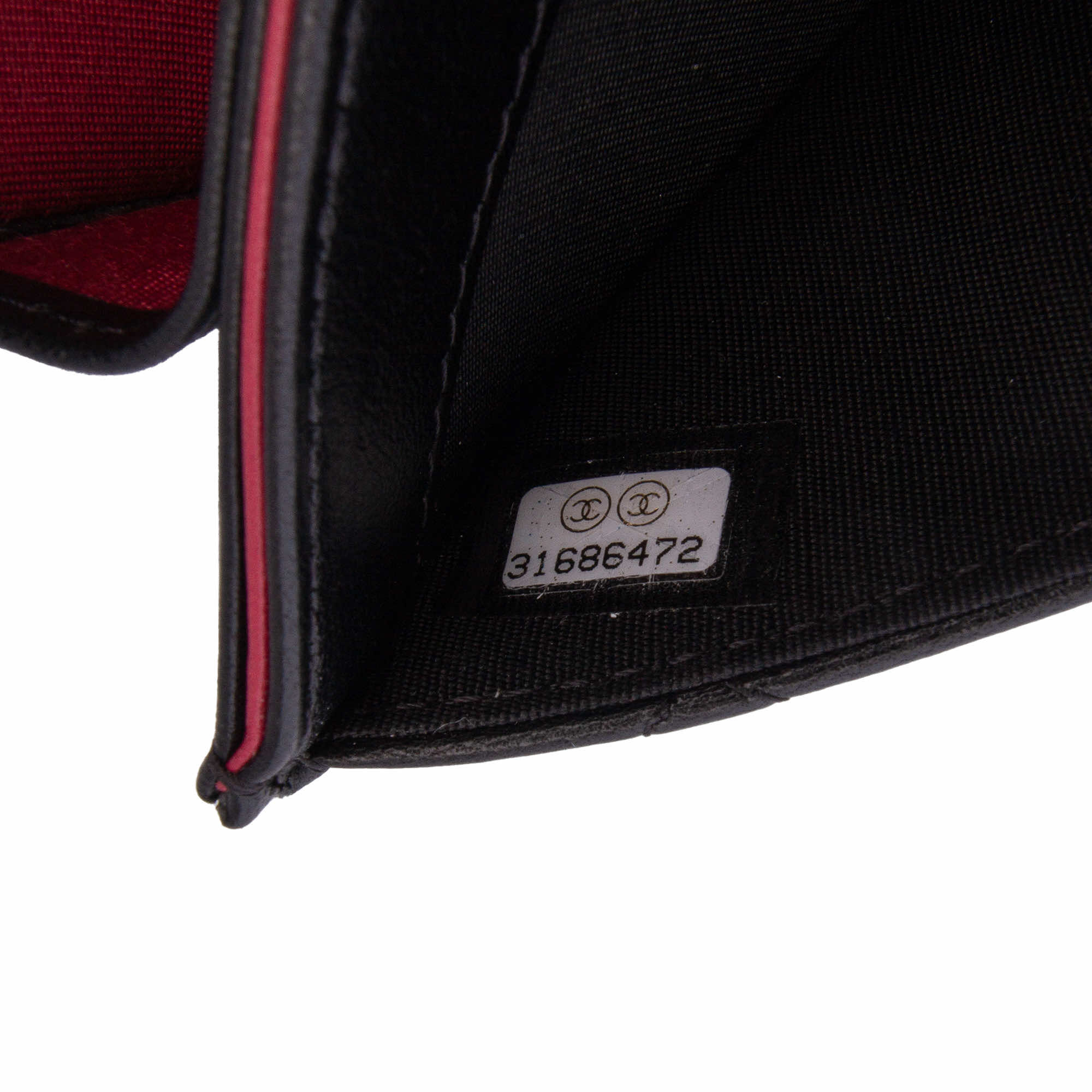 Chanel Lambskin 19 Flap Coin Purse With Chain - Detail 1