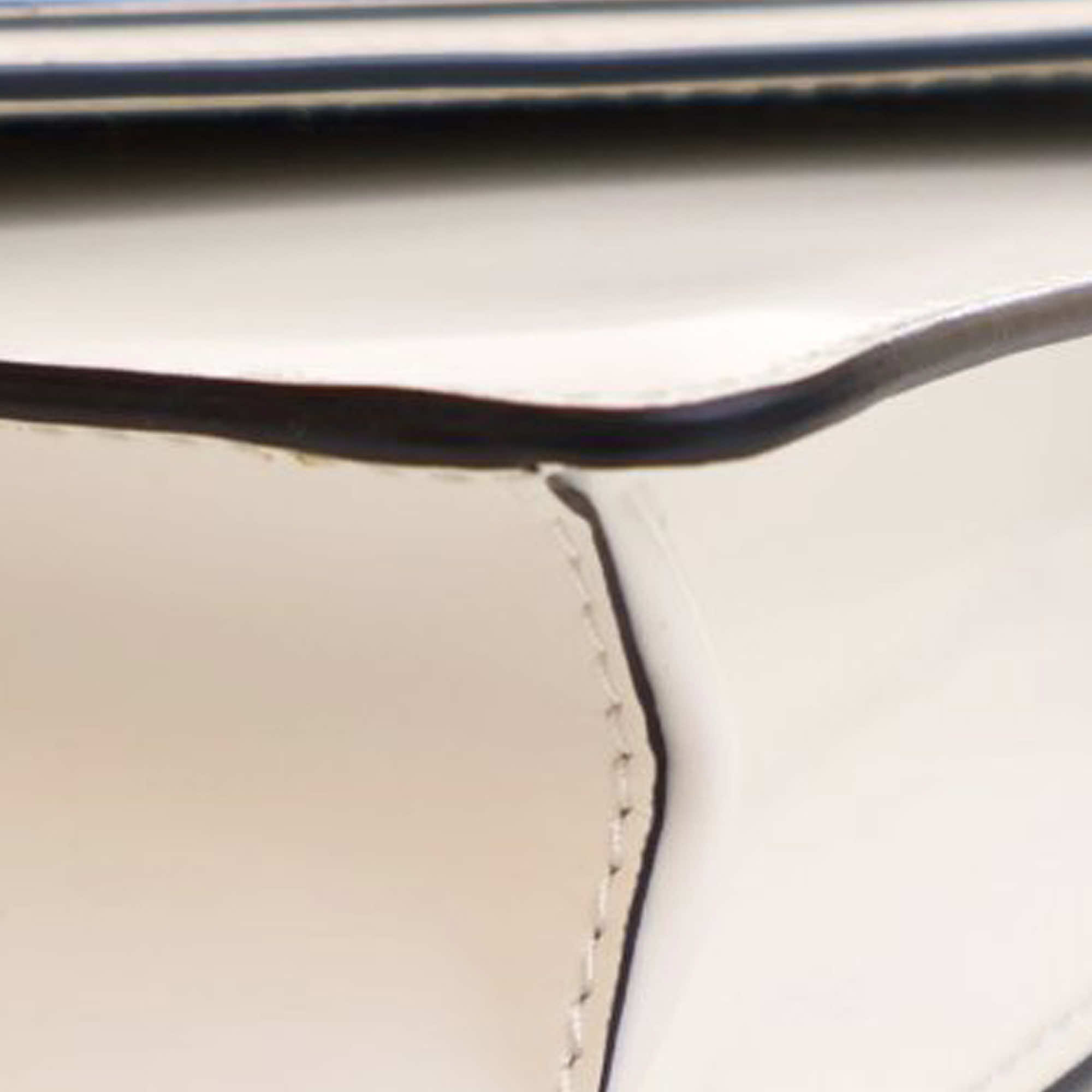 Prada Spazzolato Triangle Logo Plate Flap Chain Crossbody - Image 13