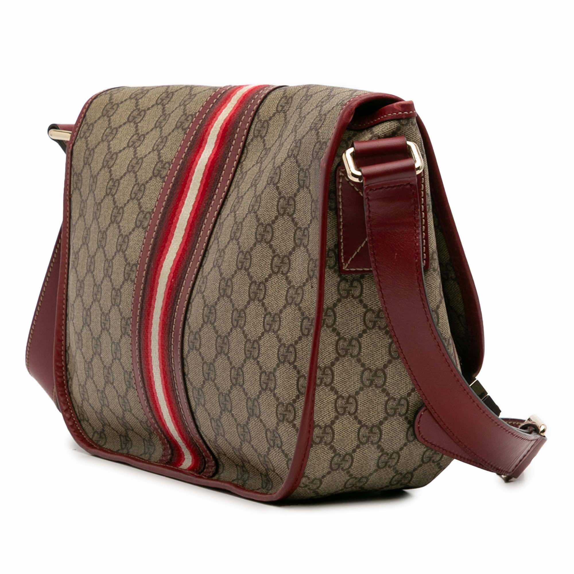 Gucci GG Supreme Web Crossbody - Back view