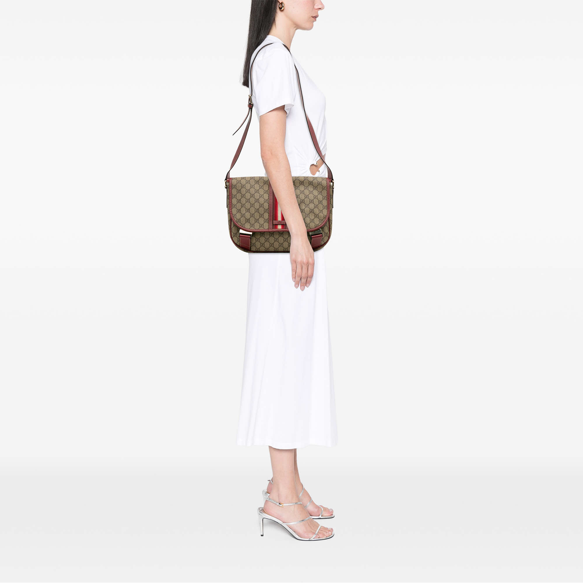 Gucci GG Supreme Web Crossbody - Image 13