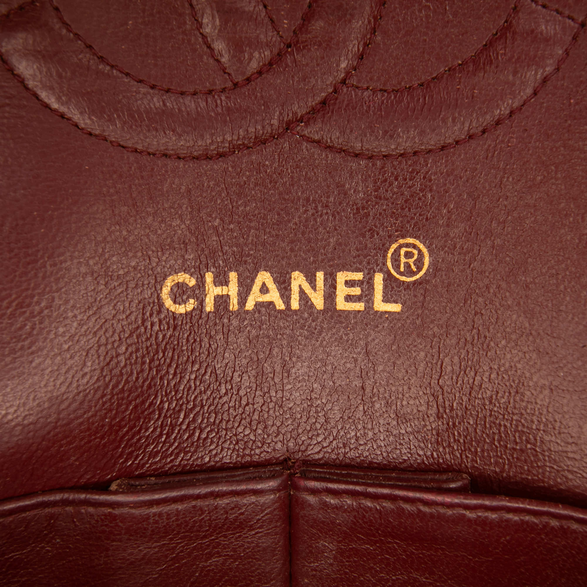 Chanel Medium Classic Lambskin Double Flap - Side view