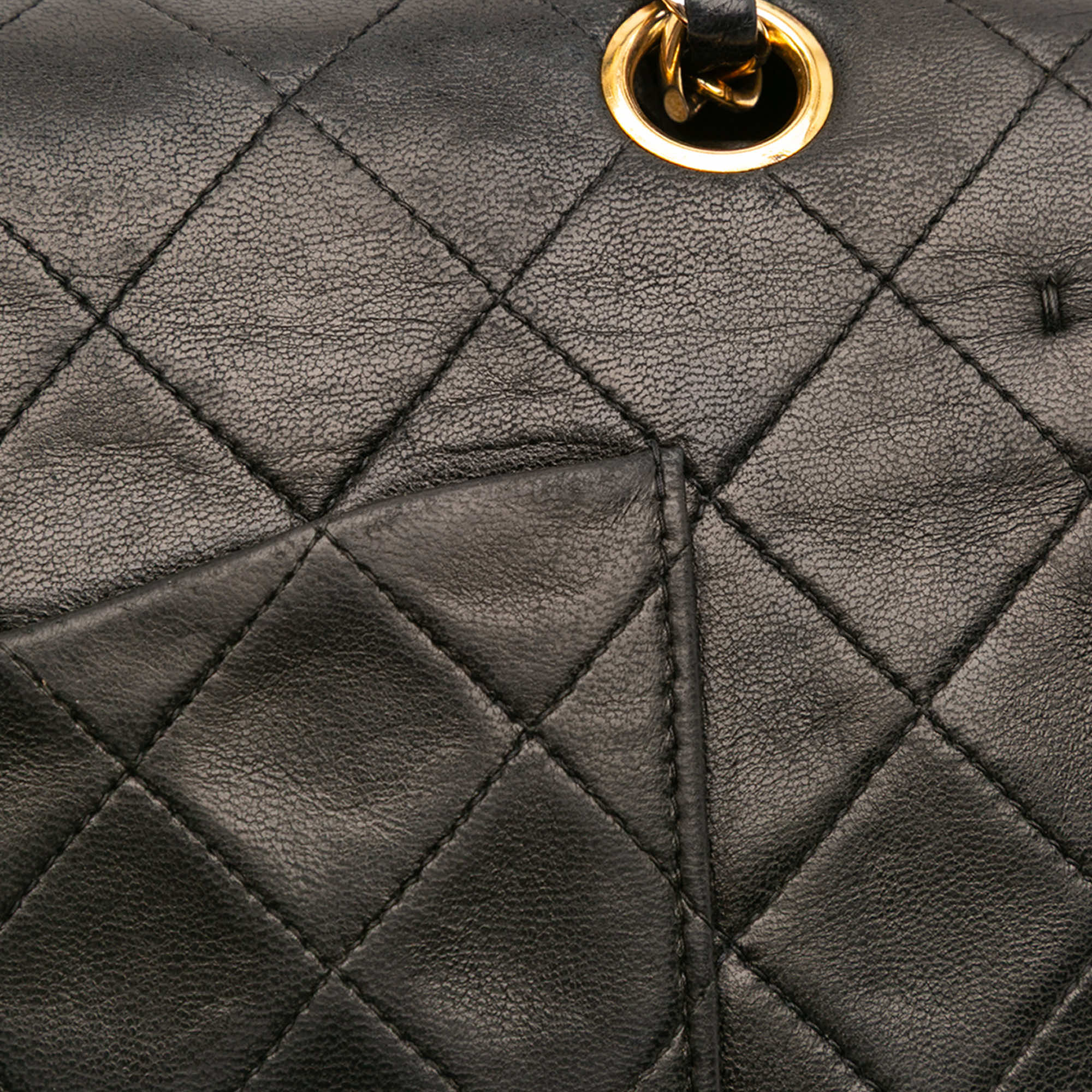 Chanel Medium Classic Lambskin Double Flap - Image 11