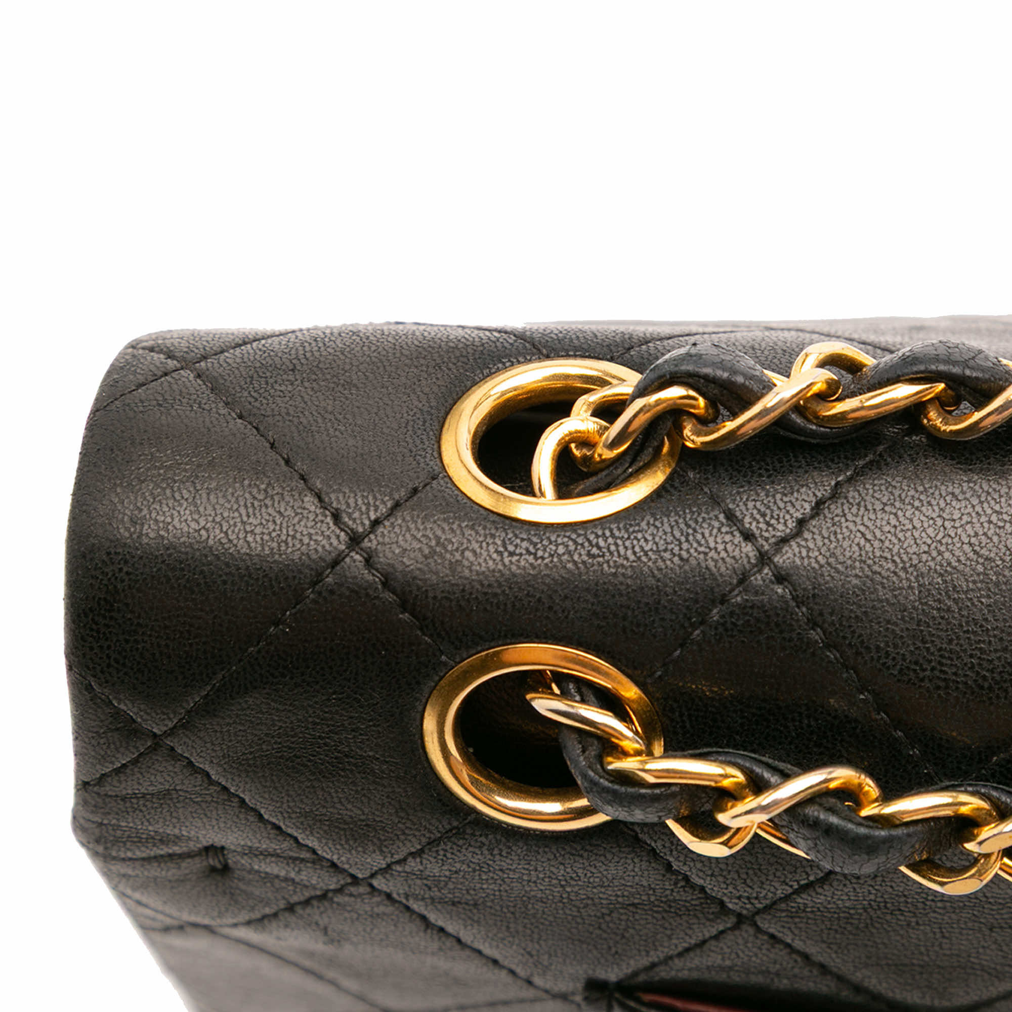 Chanel Medium Classic Lambskin Double Flap - Image 12