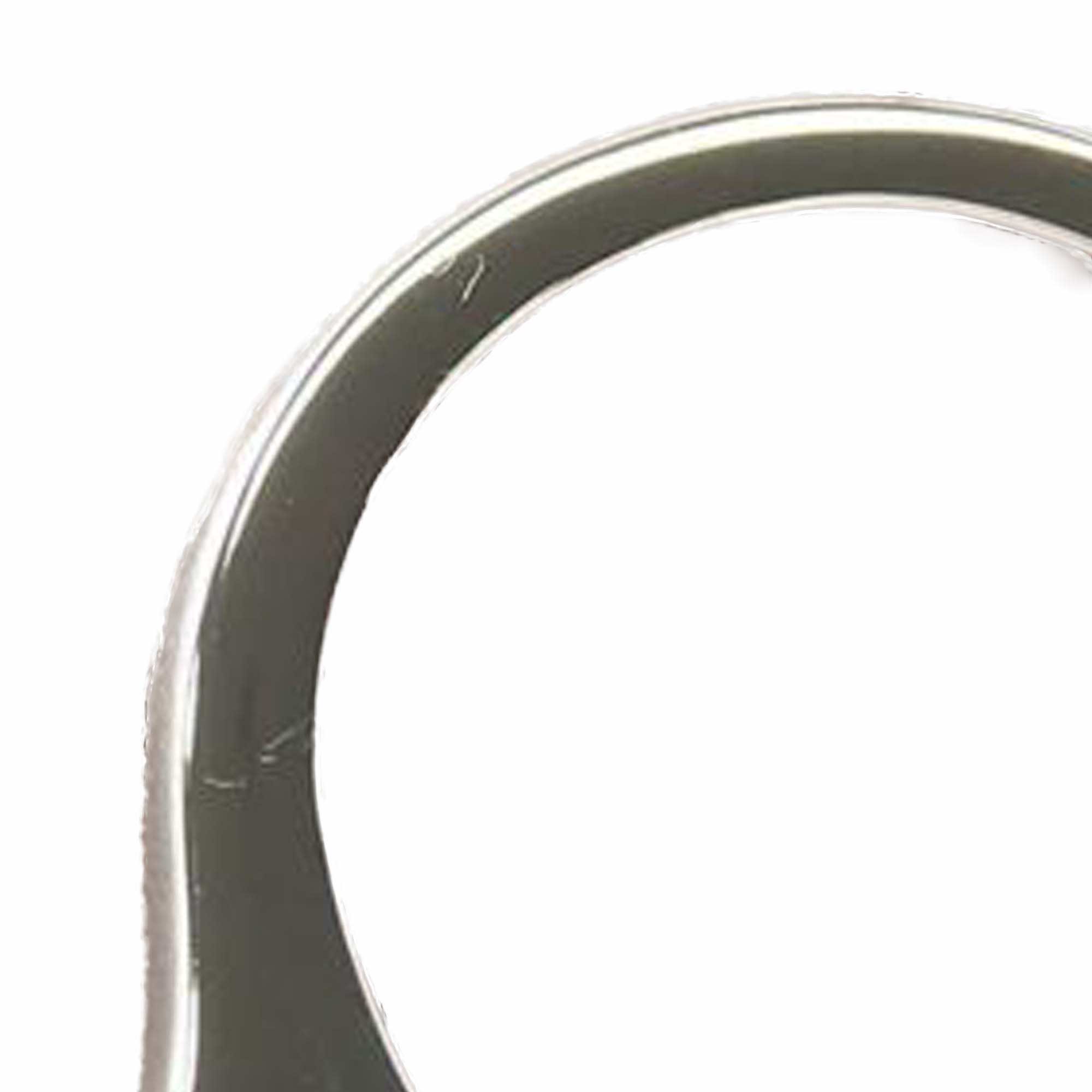 Van Cleef & Arpels 18K White Gold and Mother of Pearl Magic Alhambra Between the Finger Ring - 4