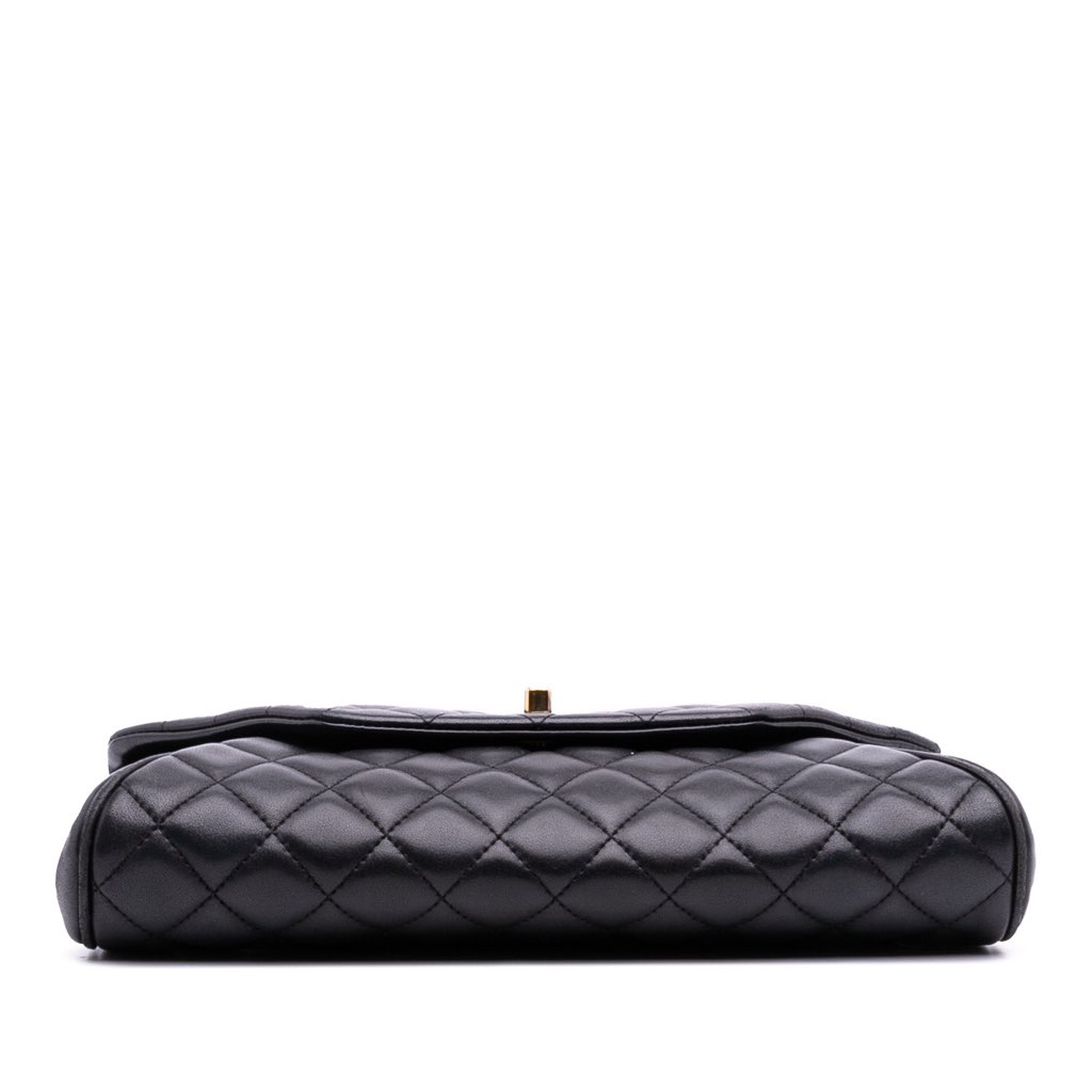 Chanel Quilted Lambskin Fold Up Again Clutch - 3