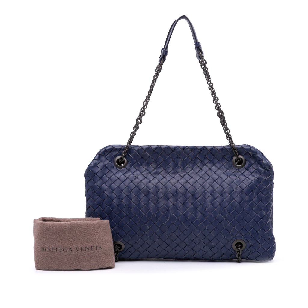 Bottega Veneta Nappa Intrecciato Duo Shoulder Bag - Image 14