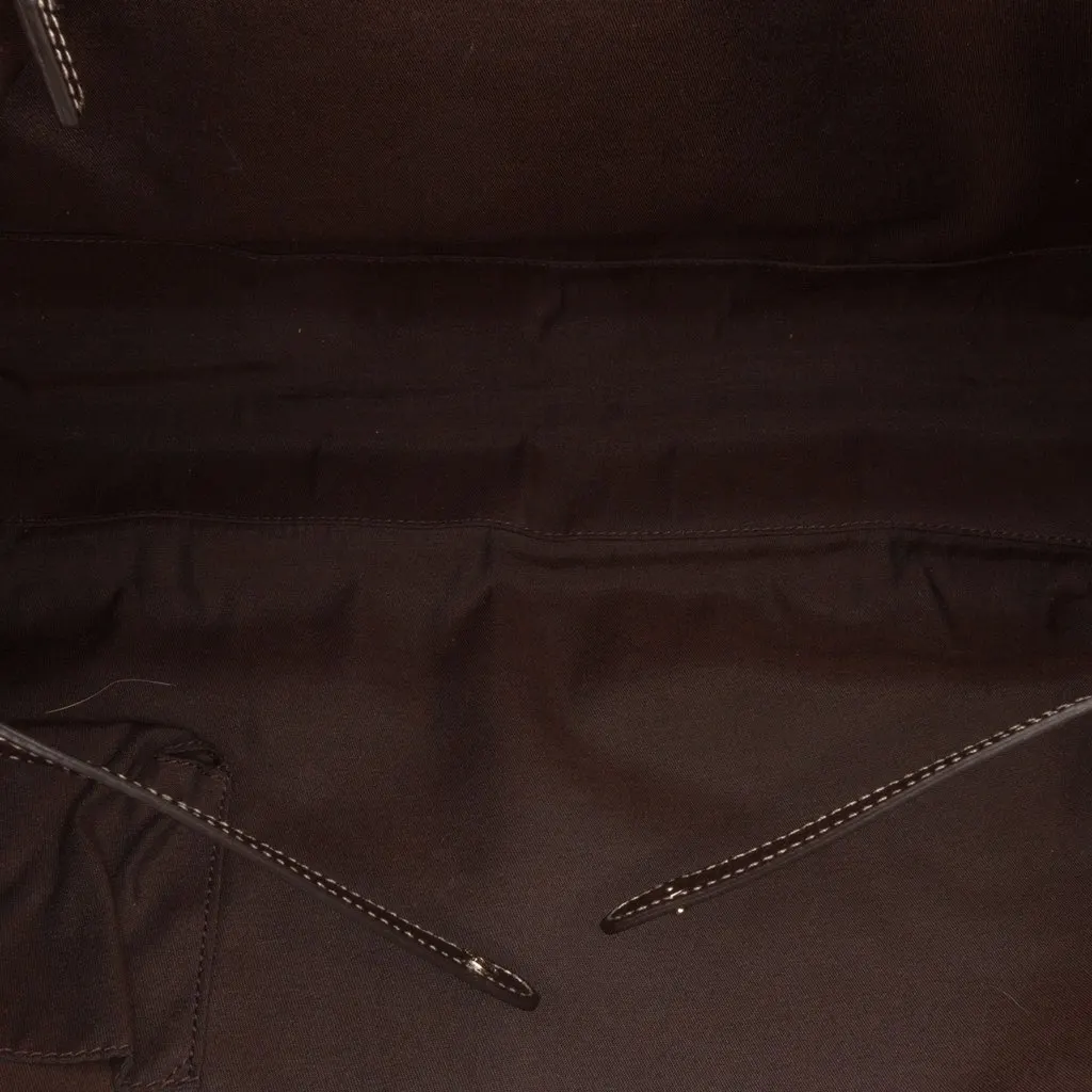 Gucci GG Crystal Princy Tote Brown Canvas Good - Model View