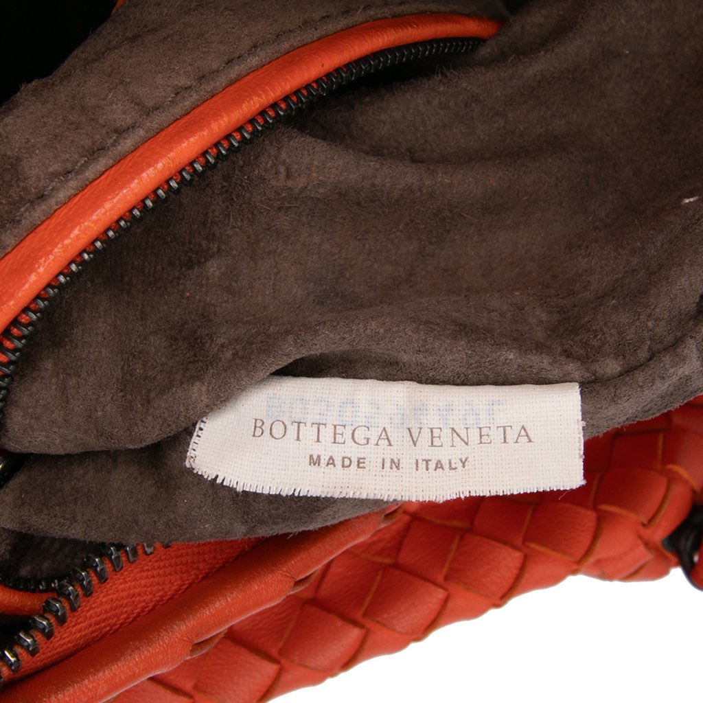 Bottega Veneta Nappa Intrecciato Cube Crossbody - Side view
