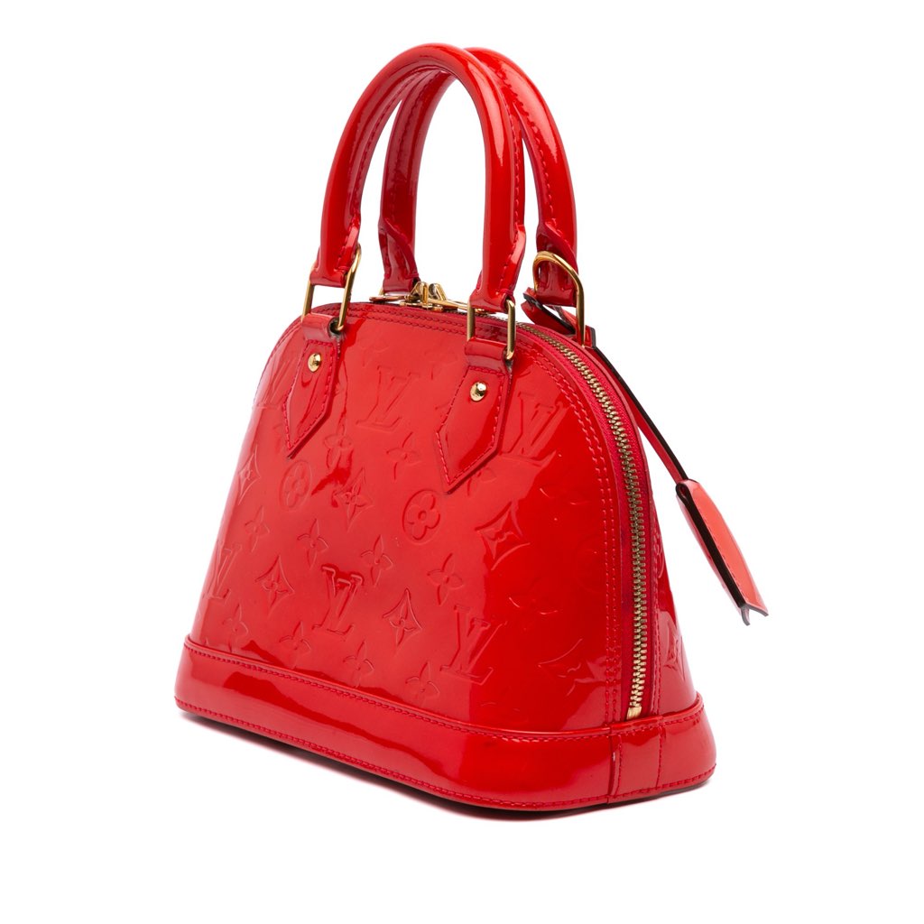 Louis Vuitton Monogram Vernis Alma BB - Back view