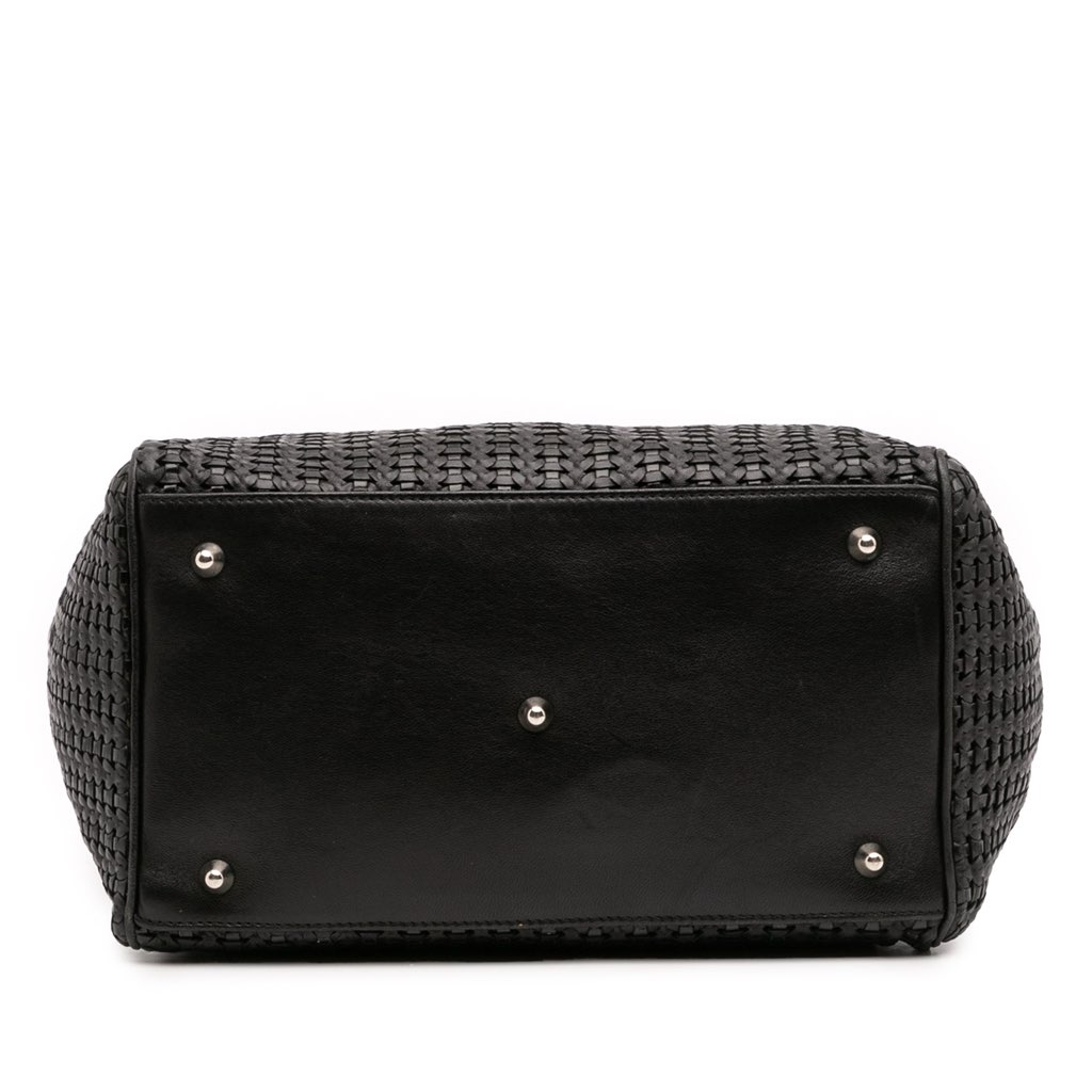 Dior Medium Woven Leather Soft Lady Dior - 3