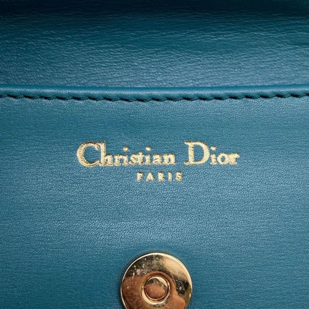 Dior Medium Calfskin DiorDouble Chain Bag - Detail 1