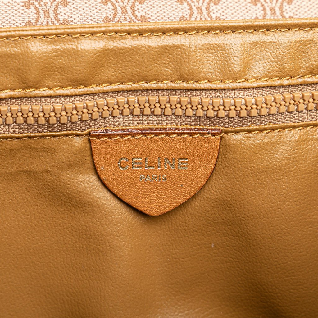 Celine Macadam Coated Canvas Crossbody - Side view