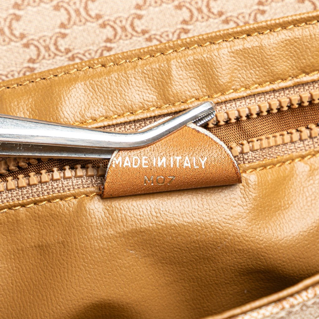 Celine Macadam Coated Canvas Crossbody - Detail 1