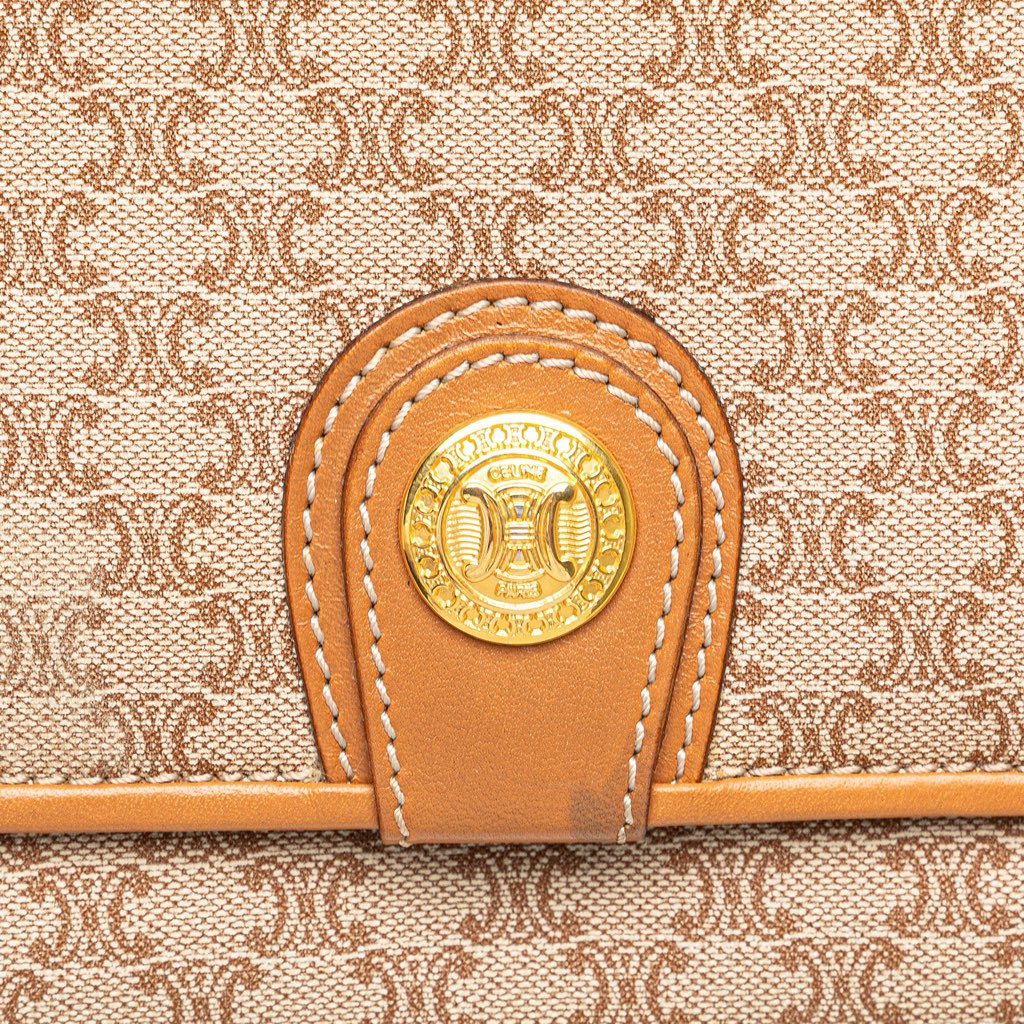 Celine Macadam Coated Canvas Crossbody - Image 10