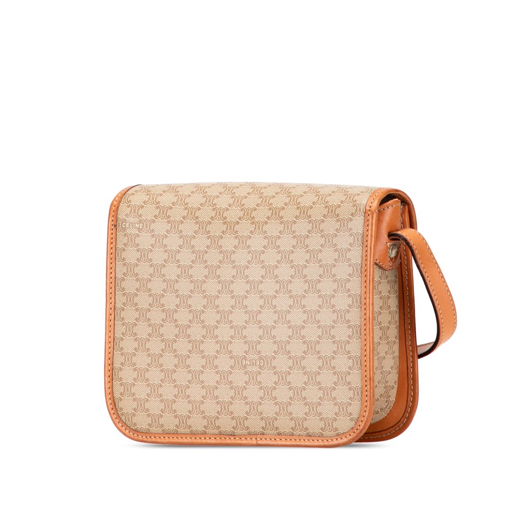 Celine Macadam Coated Canvas Crossbody - 2