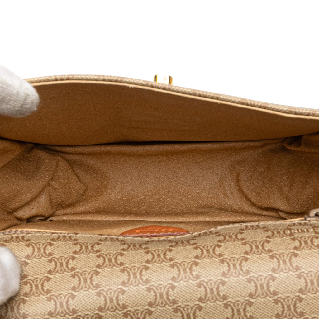 Celine Macadam Coated Canvas Crossbody - 4