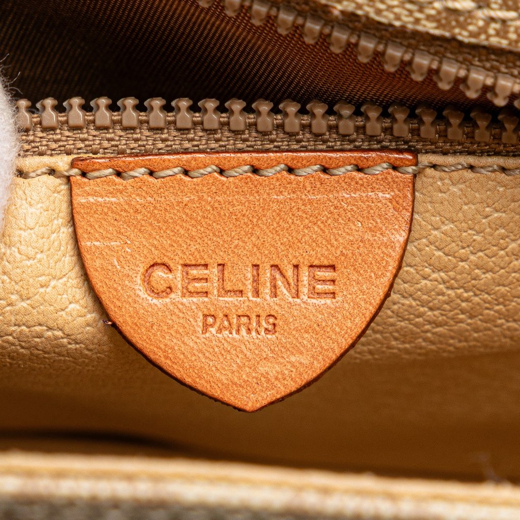 Celine Macadam Coated Canvas Crossbody - 5