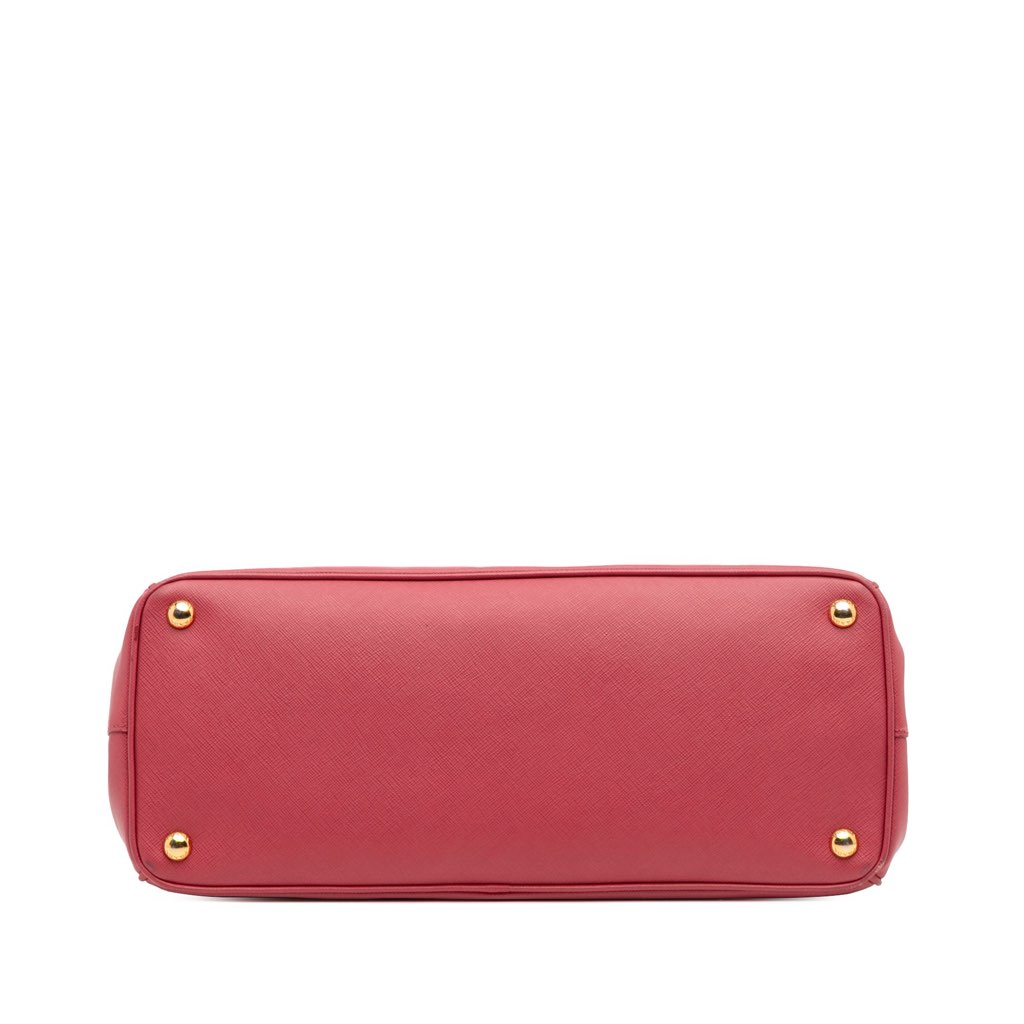 Prada Large Saffiano Lux Galleria Double Zip Tote - Image 6