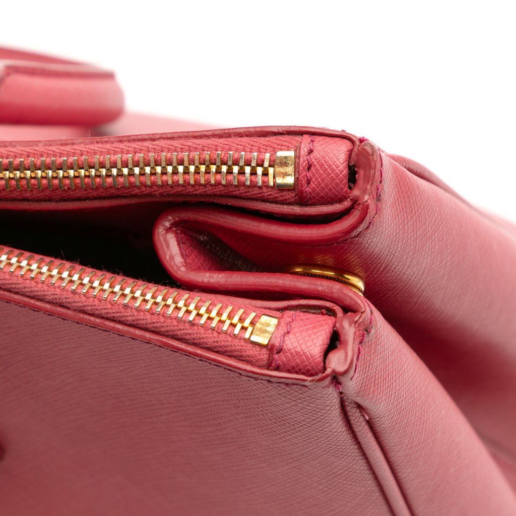 Prada Large Saffiano Lux Galleria Double Zip Tote - Image 10