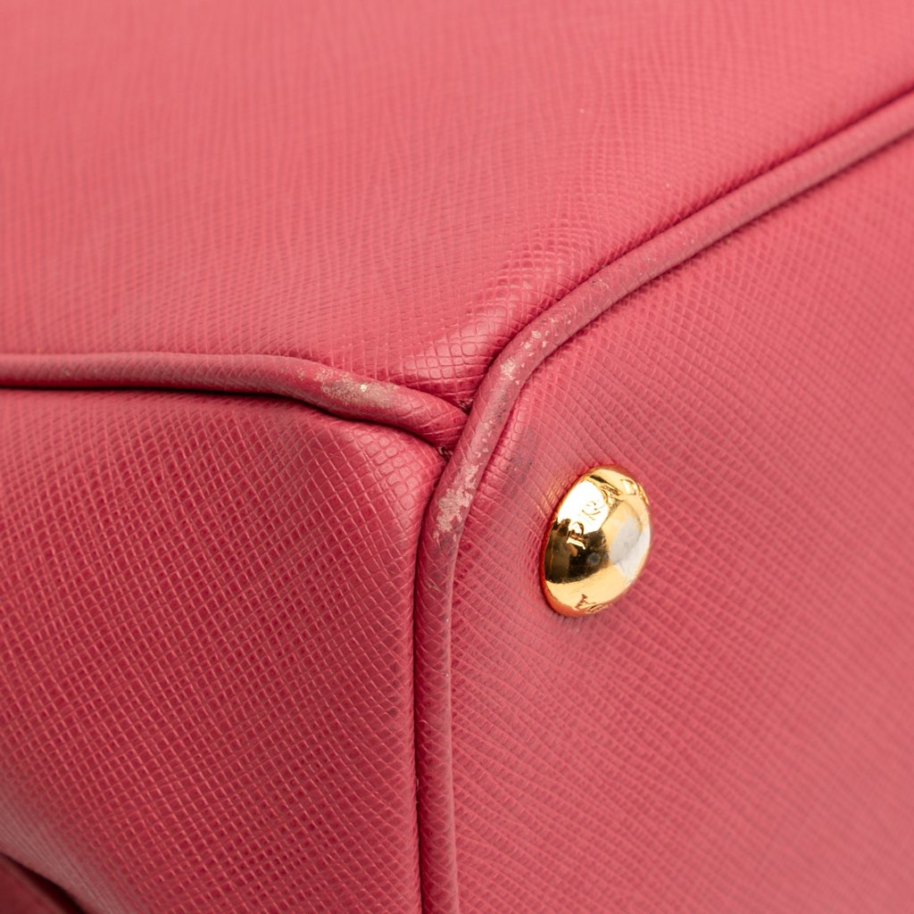 Prada Large Saffiano Lux Galleria Double Zip Tote - Image 11