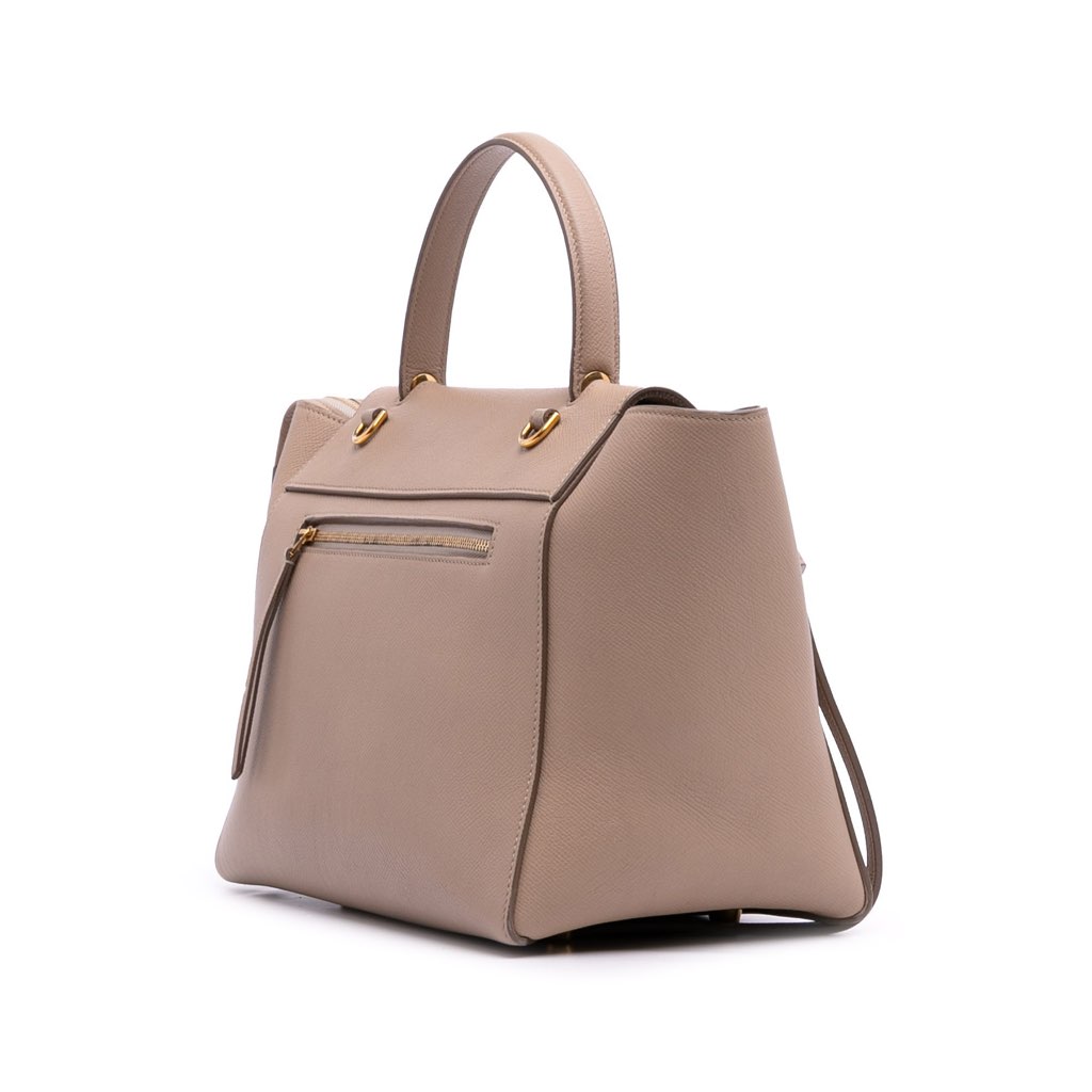 Celine Mini Grained Calfskin Belt Bag - 2