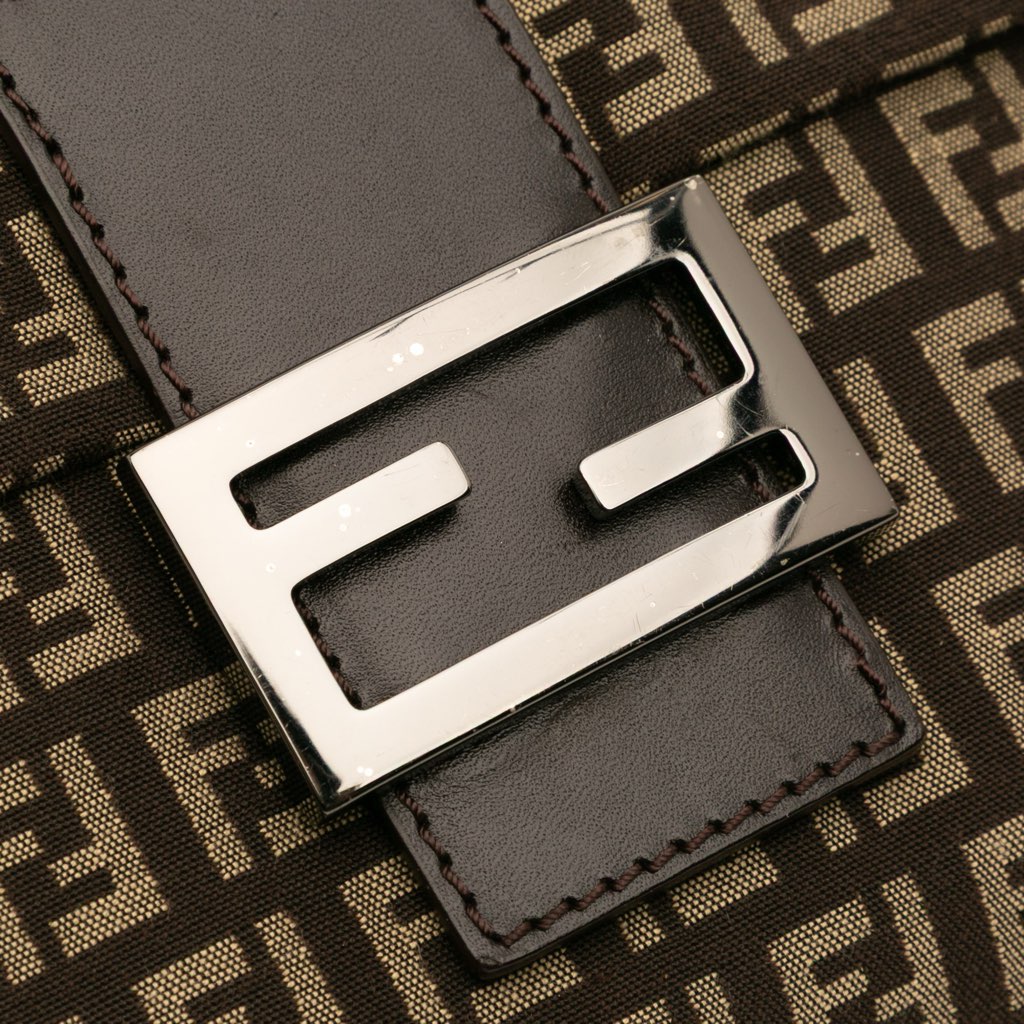 Fendi Zucchino Canvas Crossbody - Detail 2