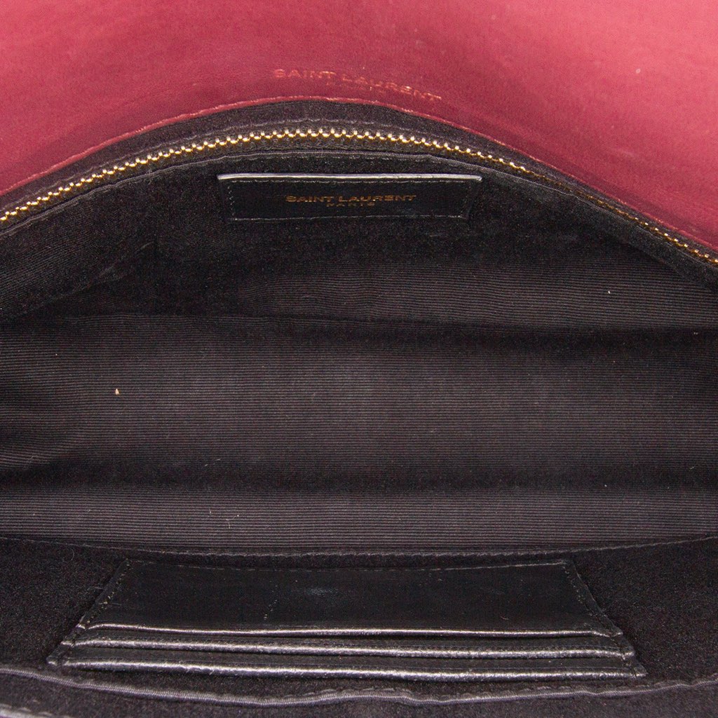 Saint Laurent Medium Lambskin Jamie Patchwork Shoulder Bag - 4