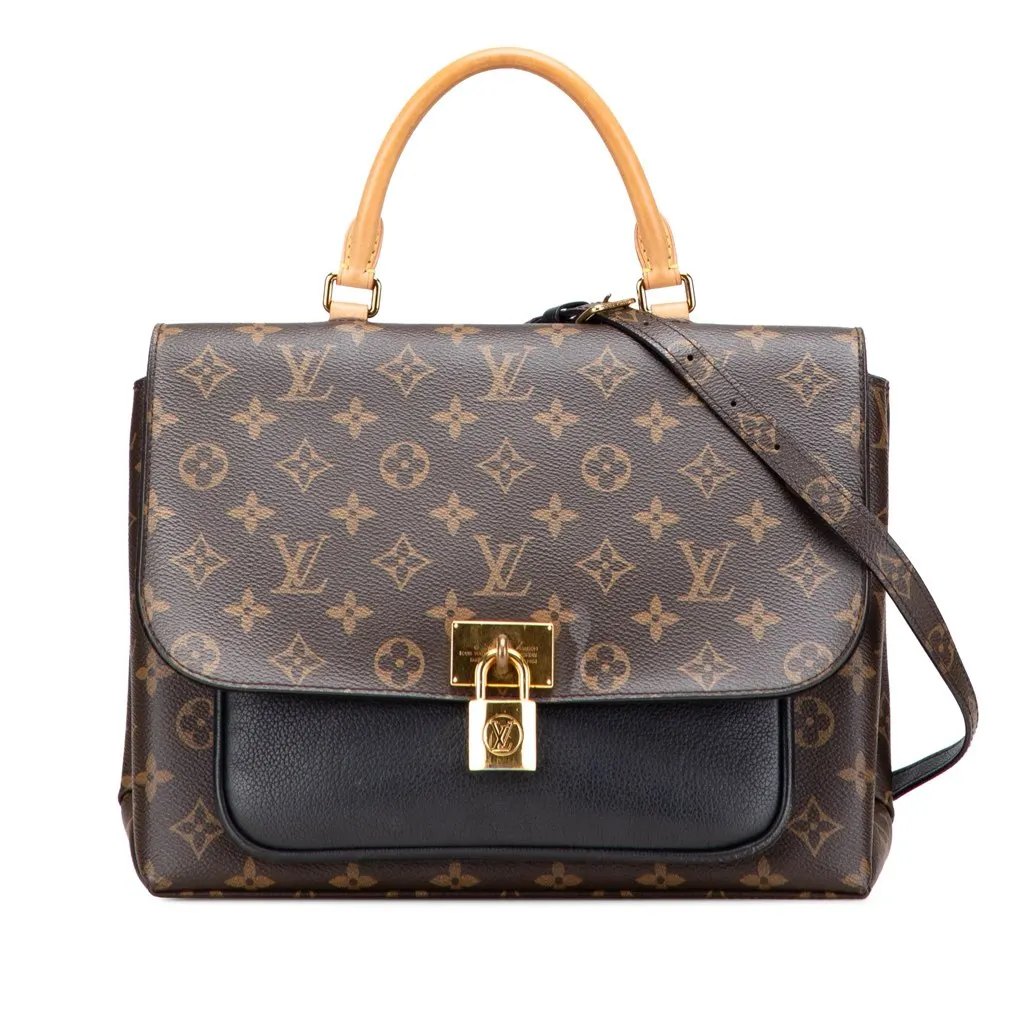 Louis Vuitton Monogram Marignan Brown Canvas Very good - Front View