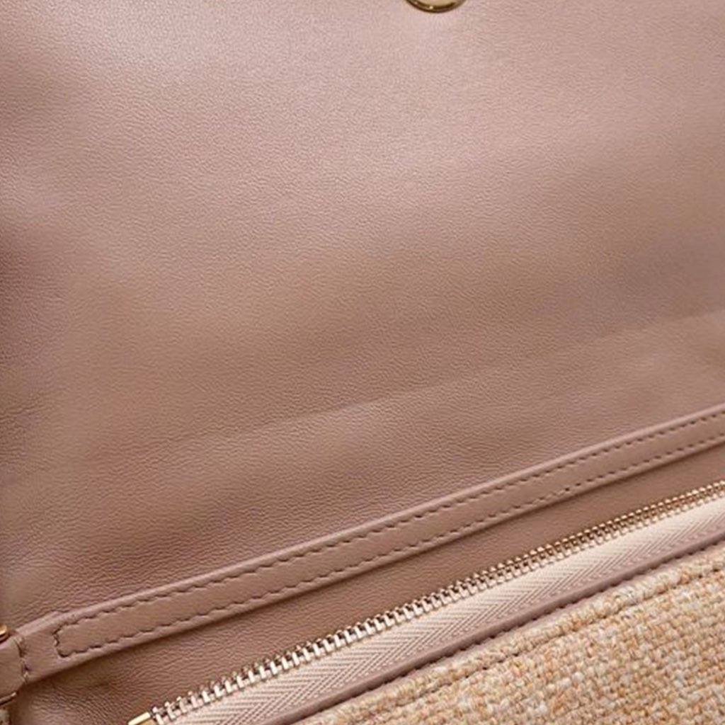 Dior Small Tweed Macrocannage Caro Bag - Image 13