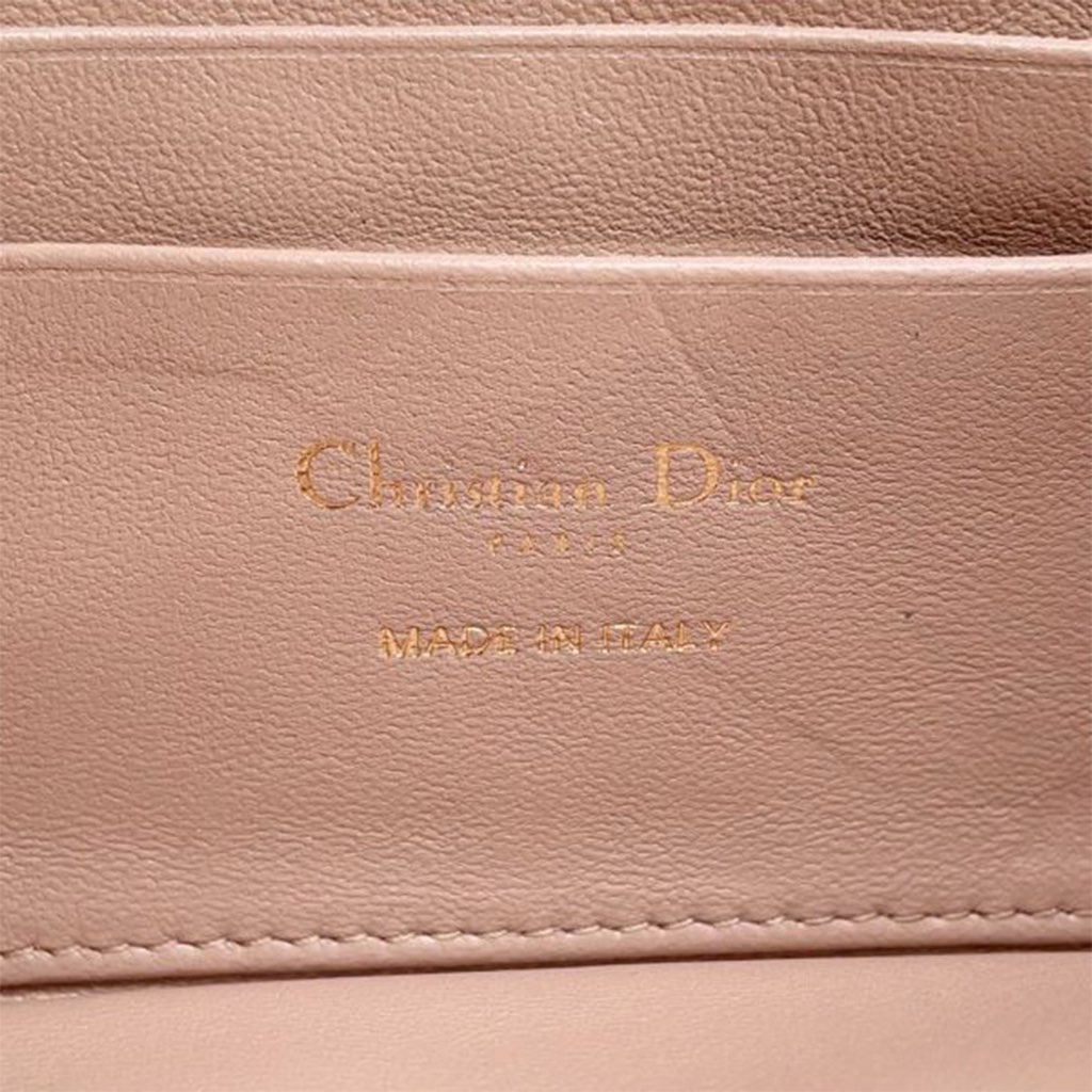 Dior Small Tweed Macrocannage Caro Bag - Side view