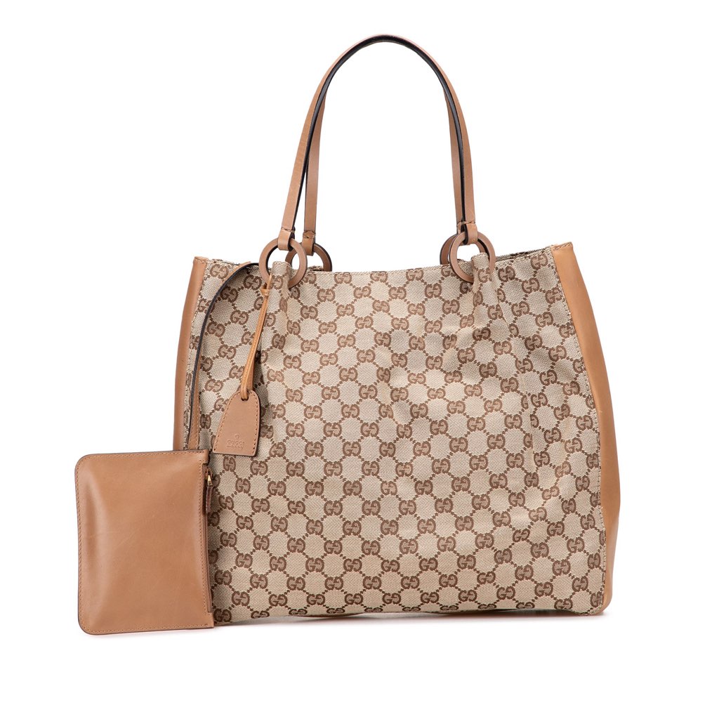 Gucci GG Canvas Tote - Image 13