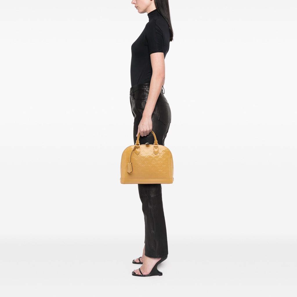 Louis Vuitton Monogram Vernis Alma PM - Image 13