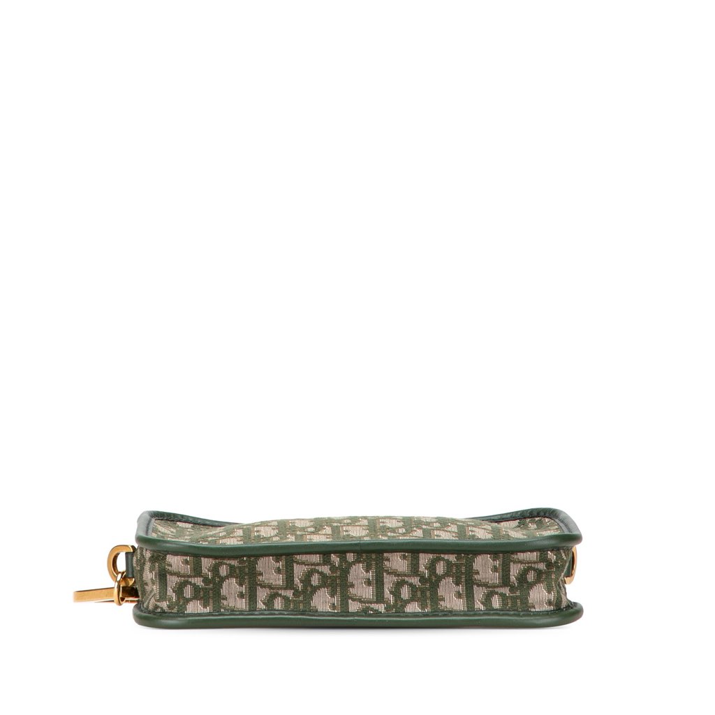 Dior Oblique Canvas Diorquake Clutch - Image 6