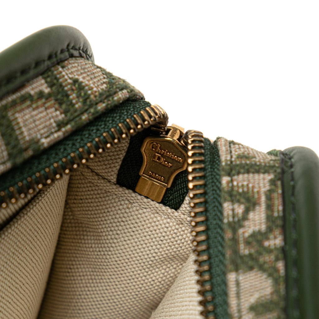 Dior Oblique Canvas Diorquake Clutch - Detail 2