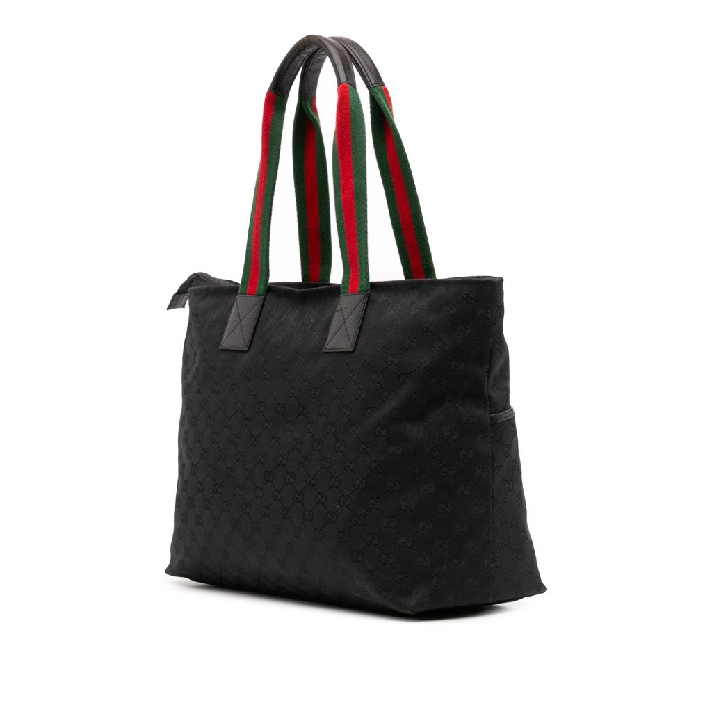 Gucci GG Canvas Web Tote - 2