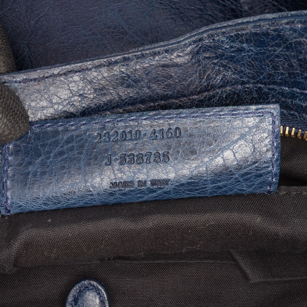 Balenciaga Lambskin Motocross Giant 12 Velo Satchel - 5