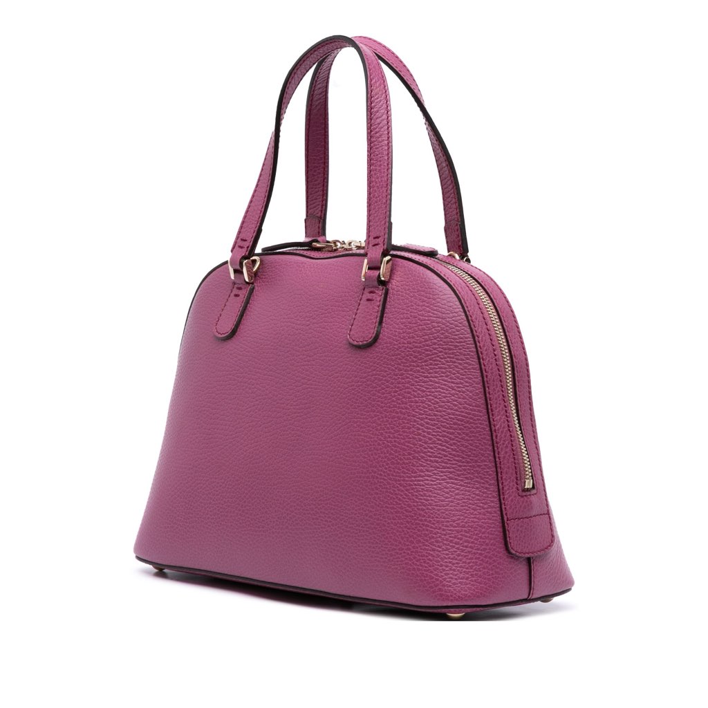 Gucci Dollar Calfskin Lady Dome Satchel - Back view